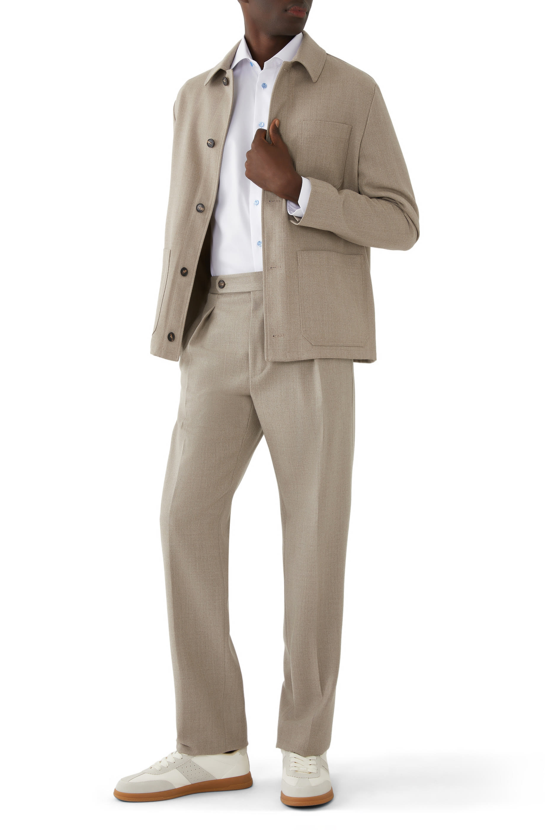 قميص تويل مميز للماركة