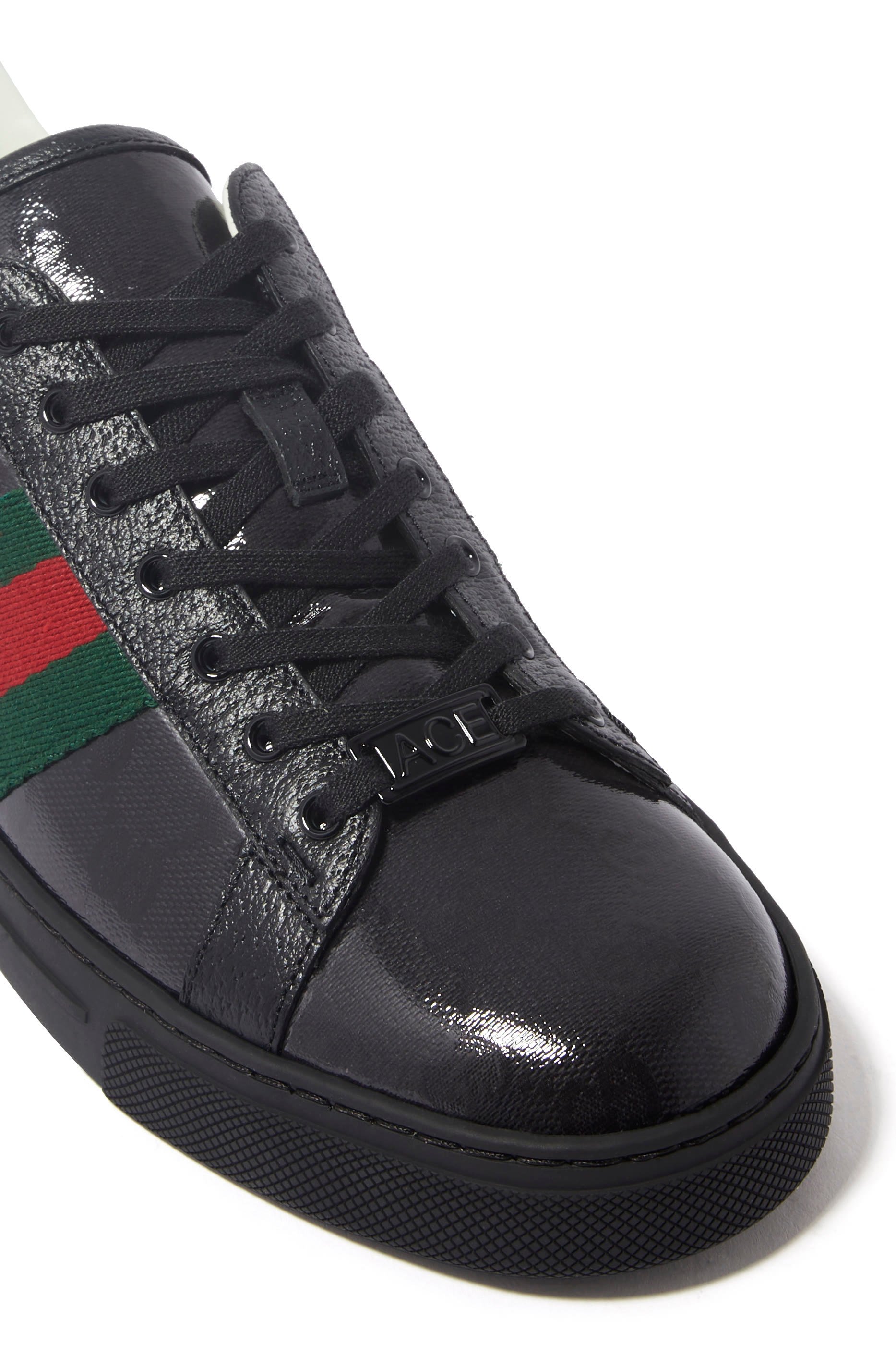 حذاء سنيكرز إيس قنب مزين بشريط ويب