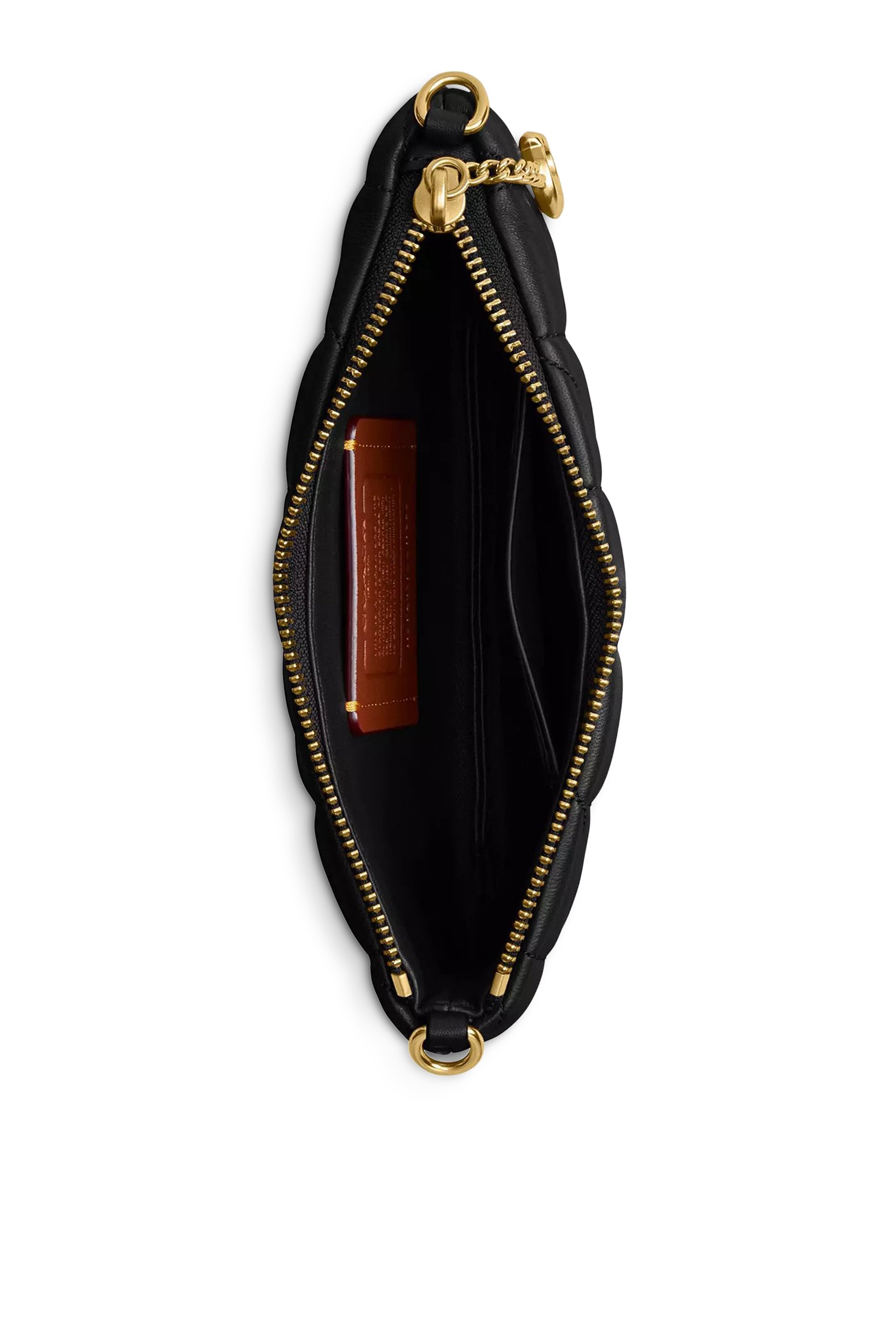 حقيبة صغيرة جلد مبطن