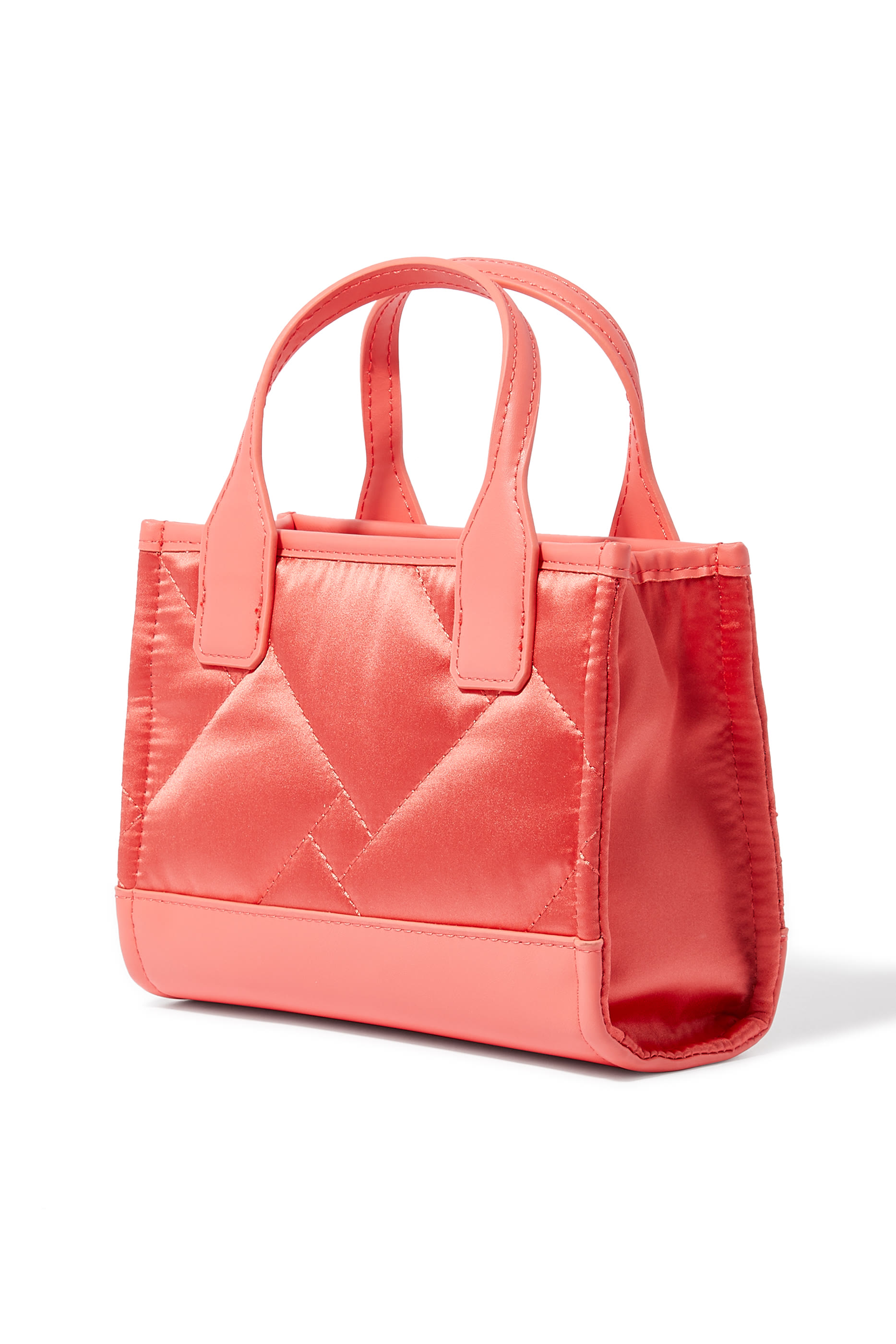 حقيبة يد بتصميم مربع مايكرو نايلون معاد تدويره