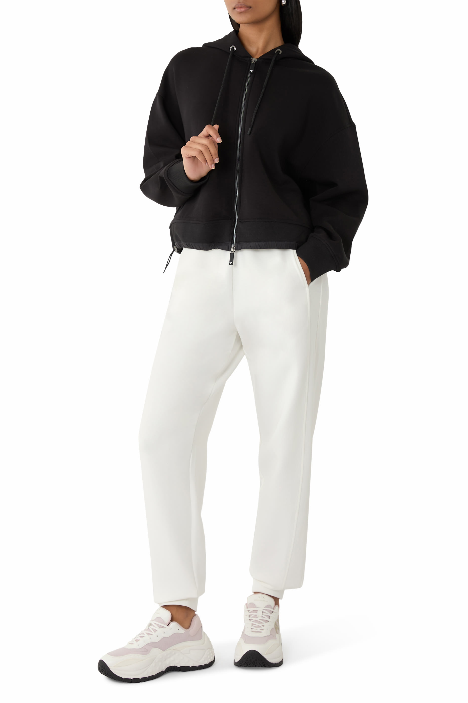 سويت شيرت بسحاب جيرسيه مزدوج