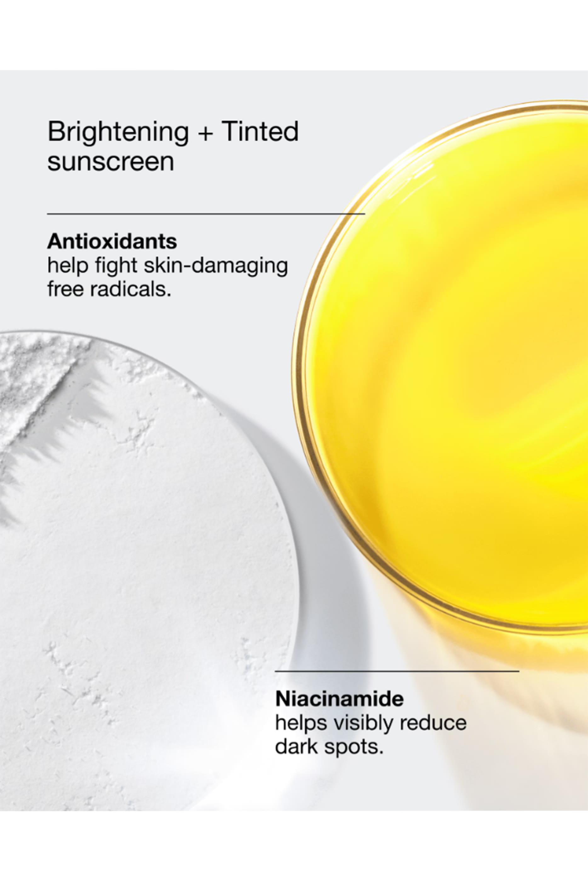 مستحضر يو في سولوشنز ملون لتفتيح البشرة وحمايتها من الشمس مع عامل حماية SPF 50/PA+++ طويل الأمد