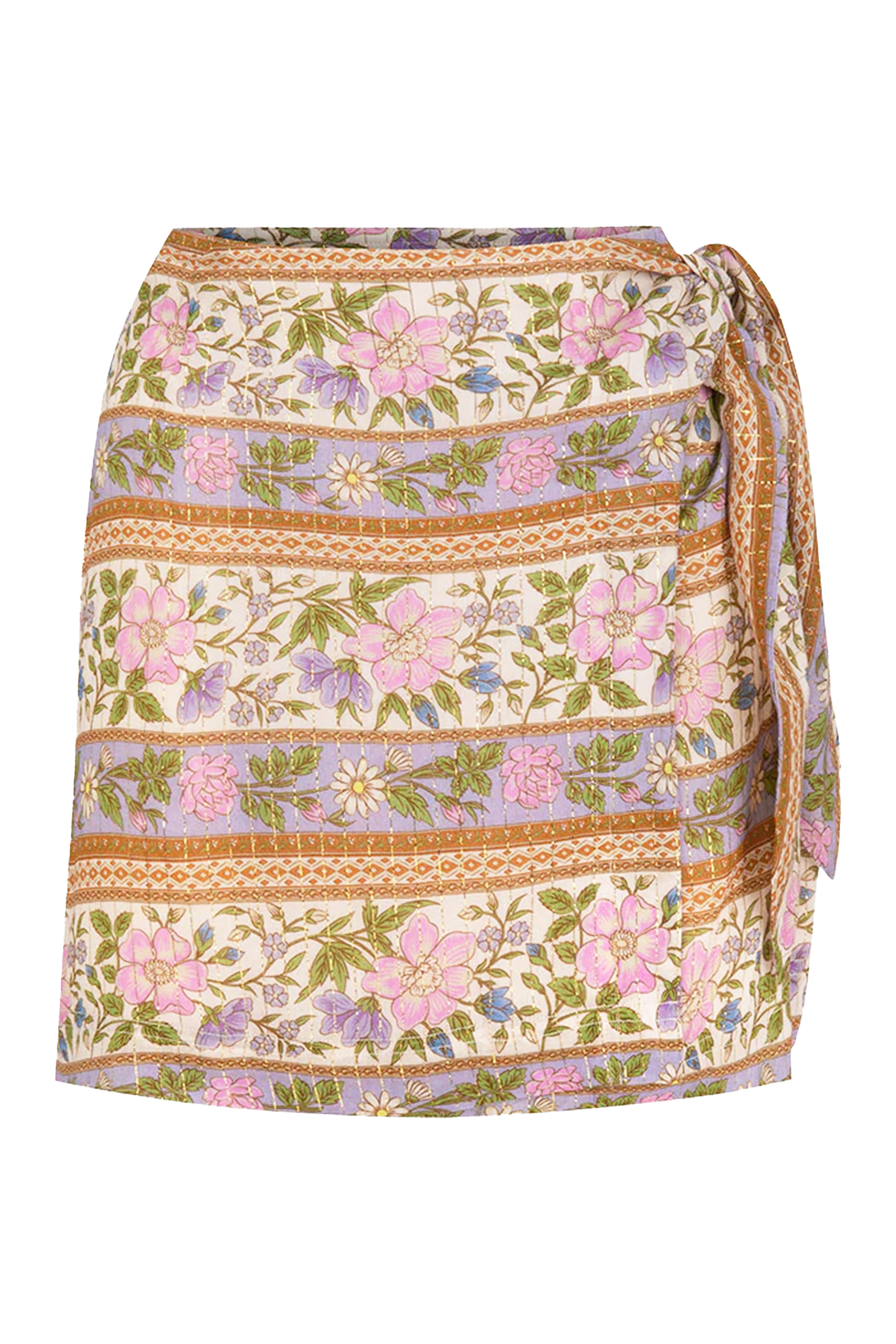 تنورة سيينا بتصميم ملفوف