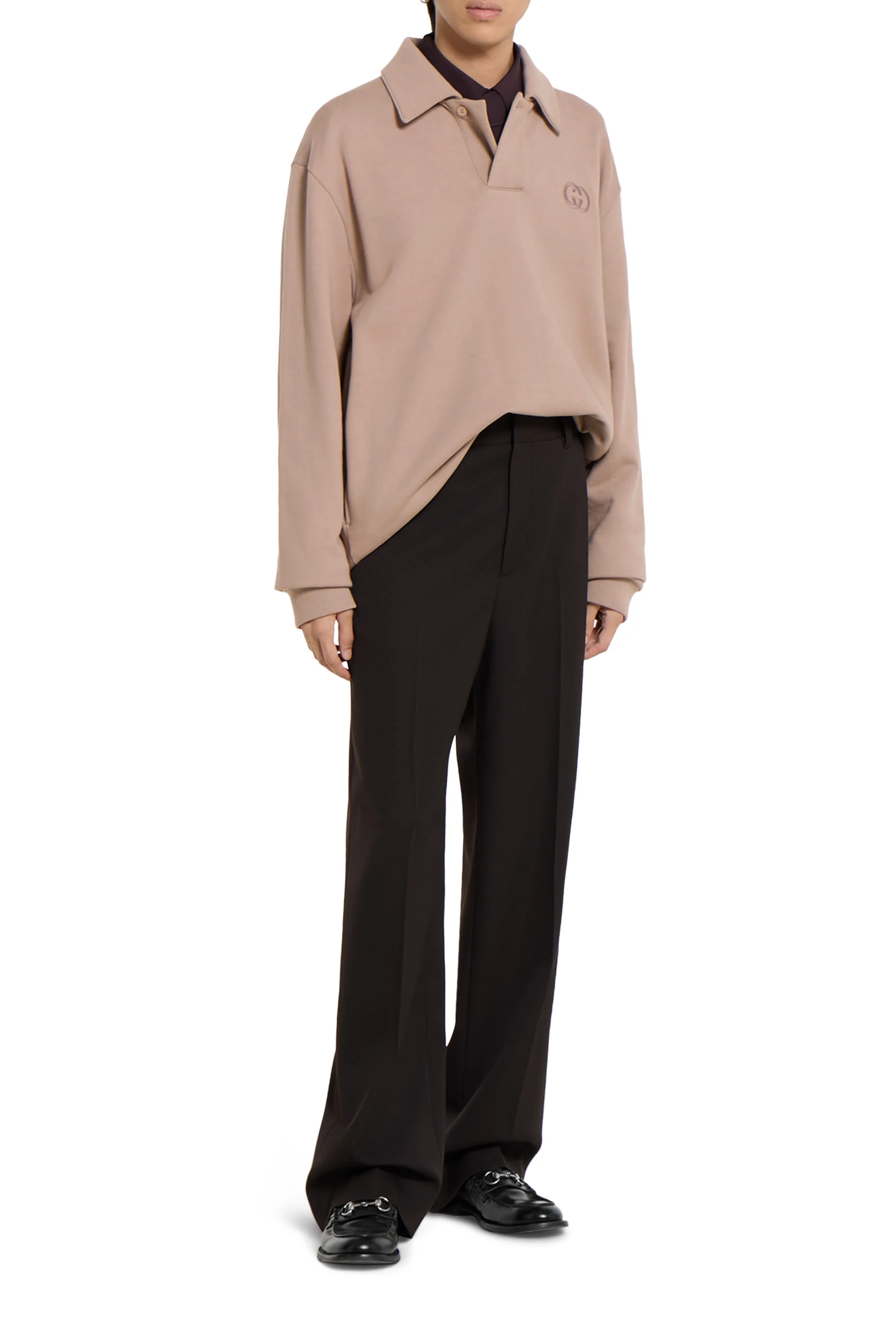 حذاء سهل الارتداء بحلية لجام الحصان