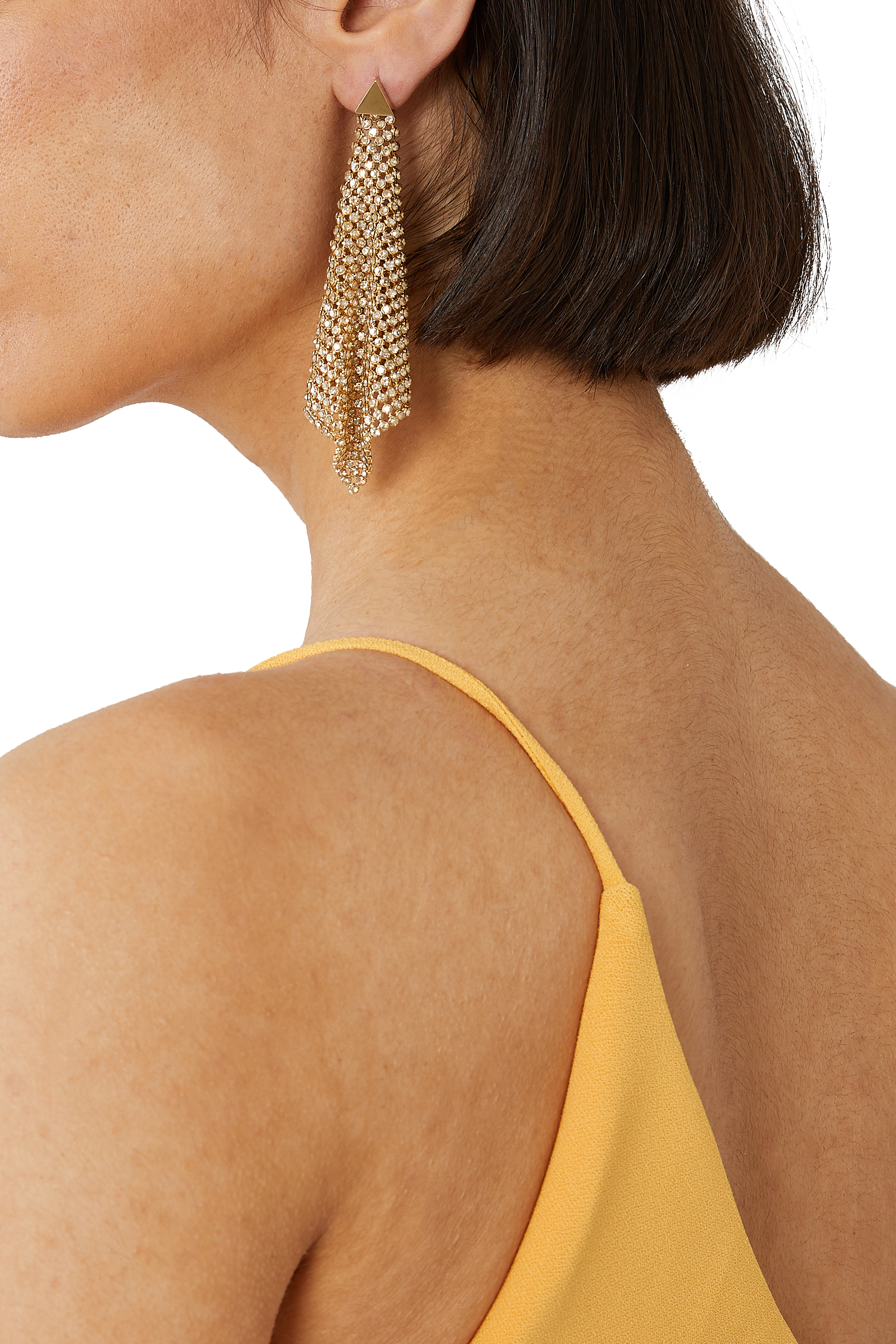 أقراط شاينمايل مرصعة بأحجار الراين