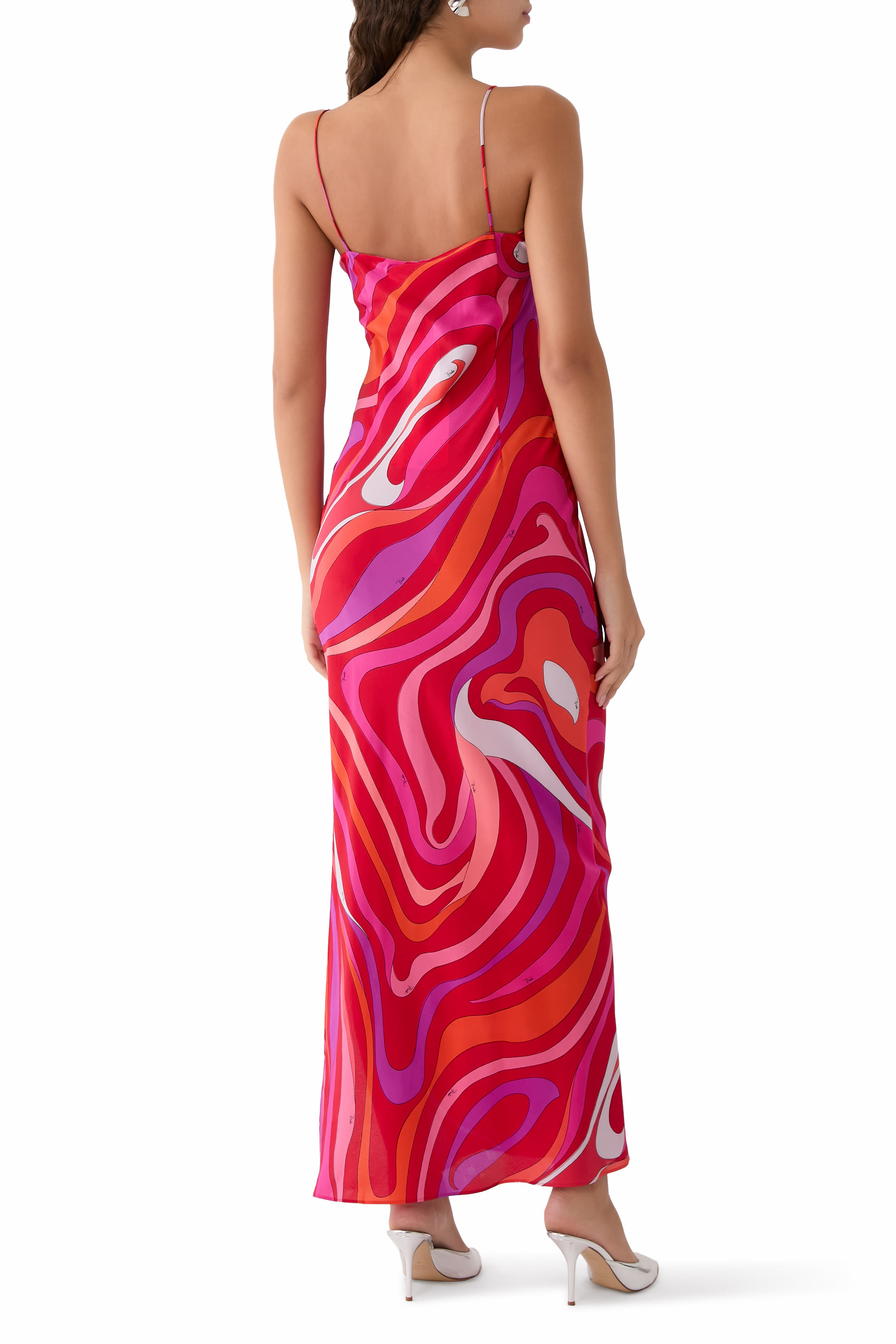 قستان بنقشة مارمو حرير