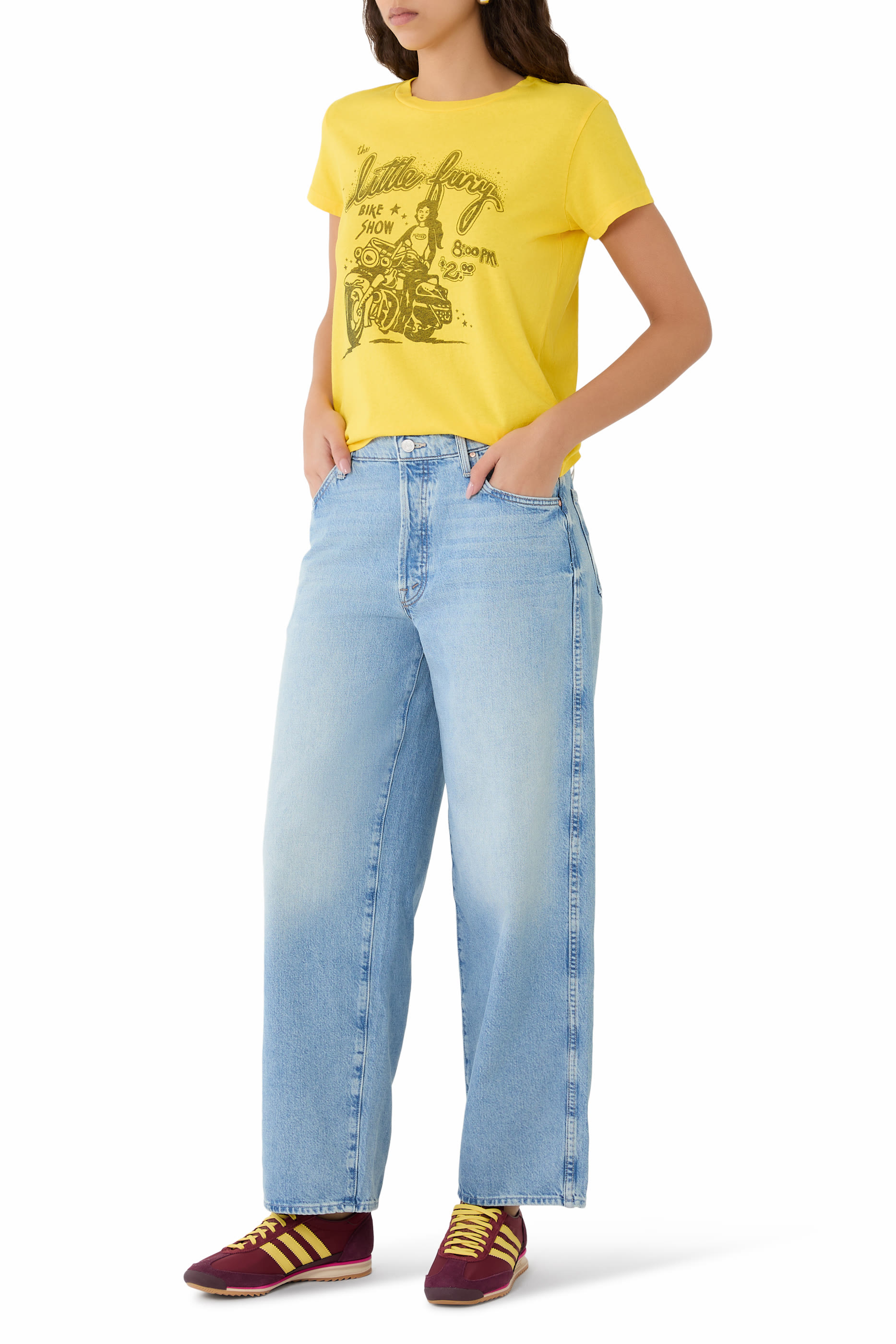 The Delinquent Button Nerdy Jeans