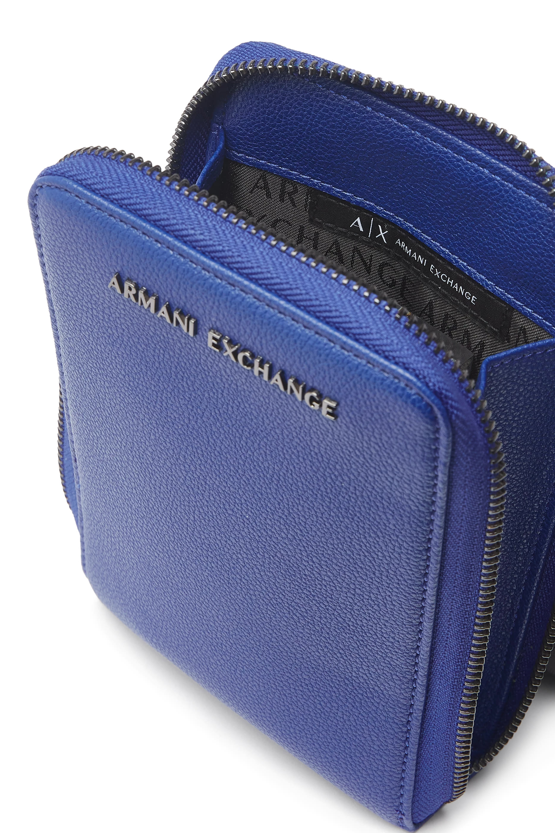 حقيبة كروس بودي رفيعة بشعار الماركة