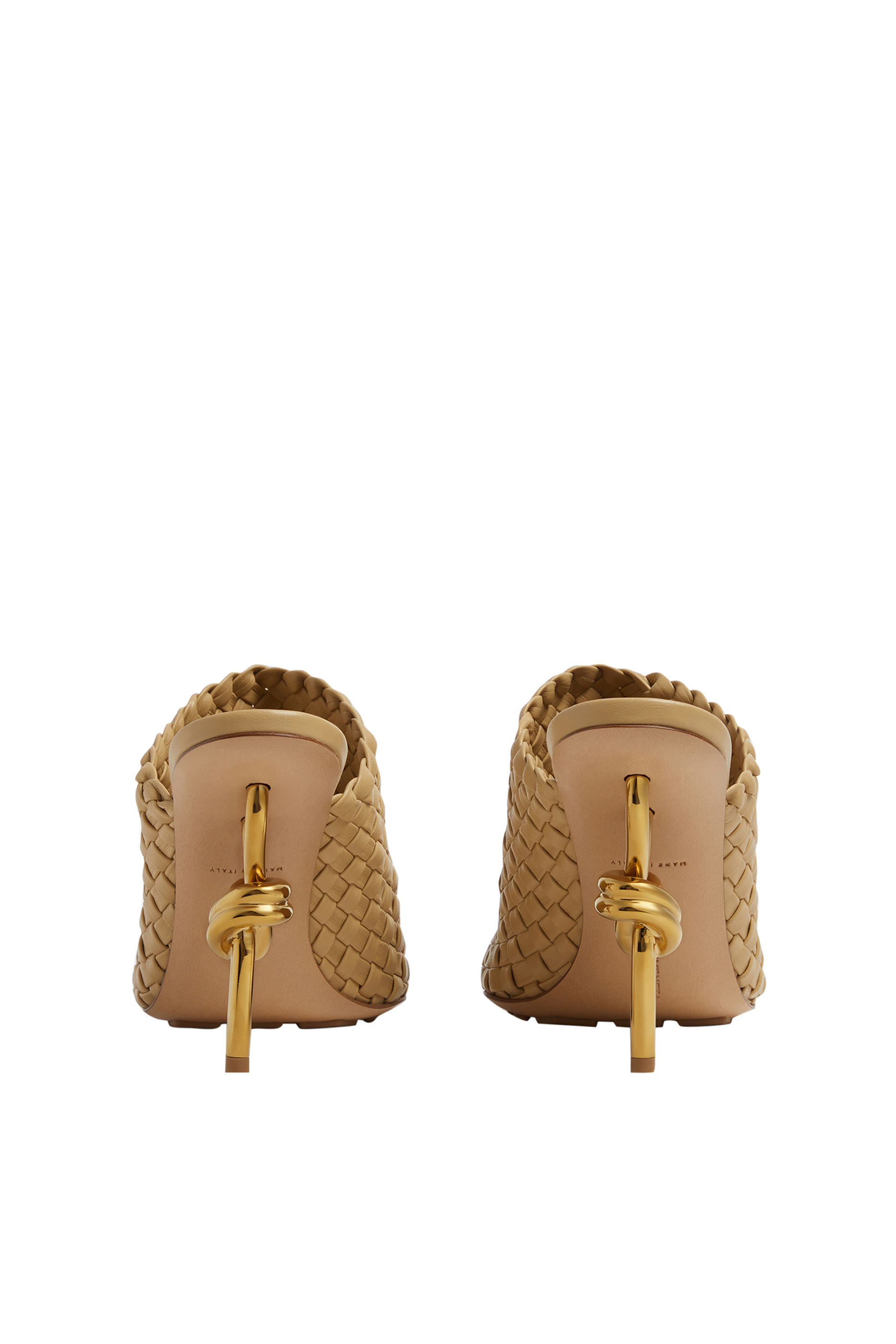 حذاء مفتوح من الخلف 90 جلد بعقدة