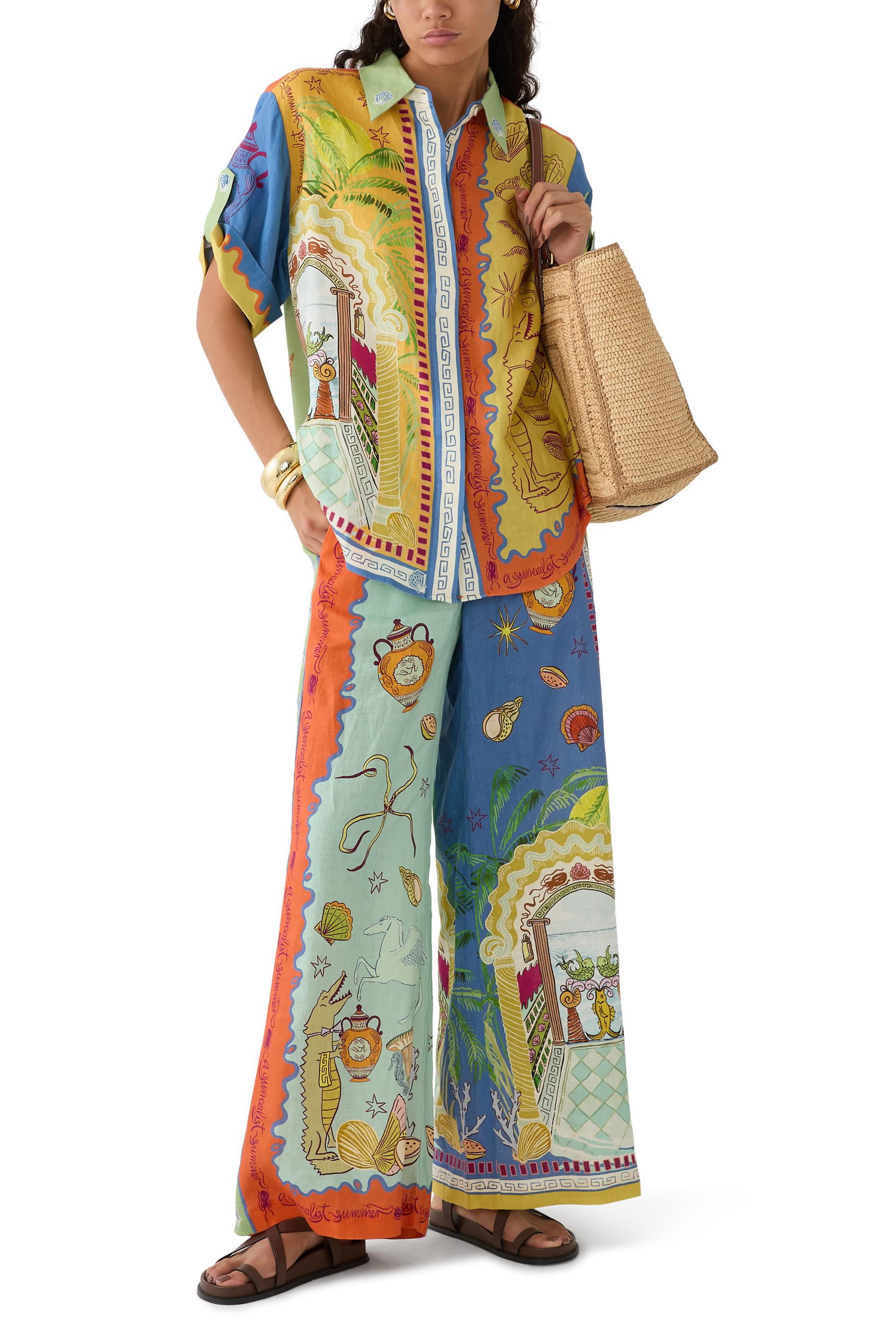 قميص سيرياليست صيفي