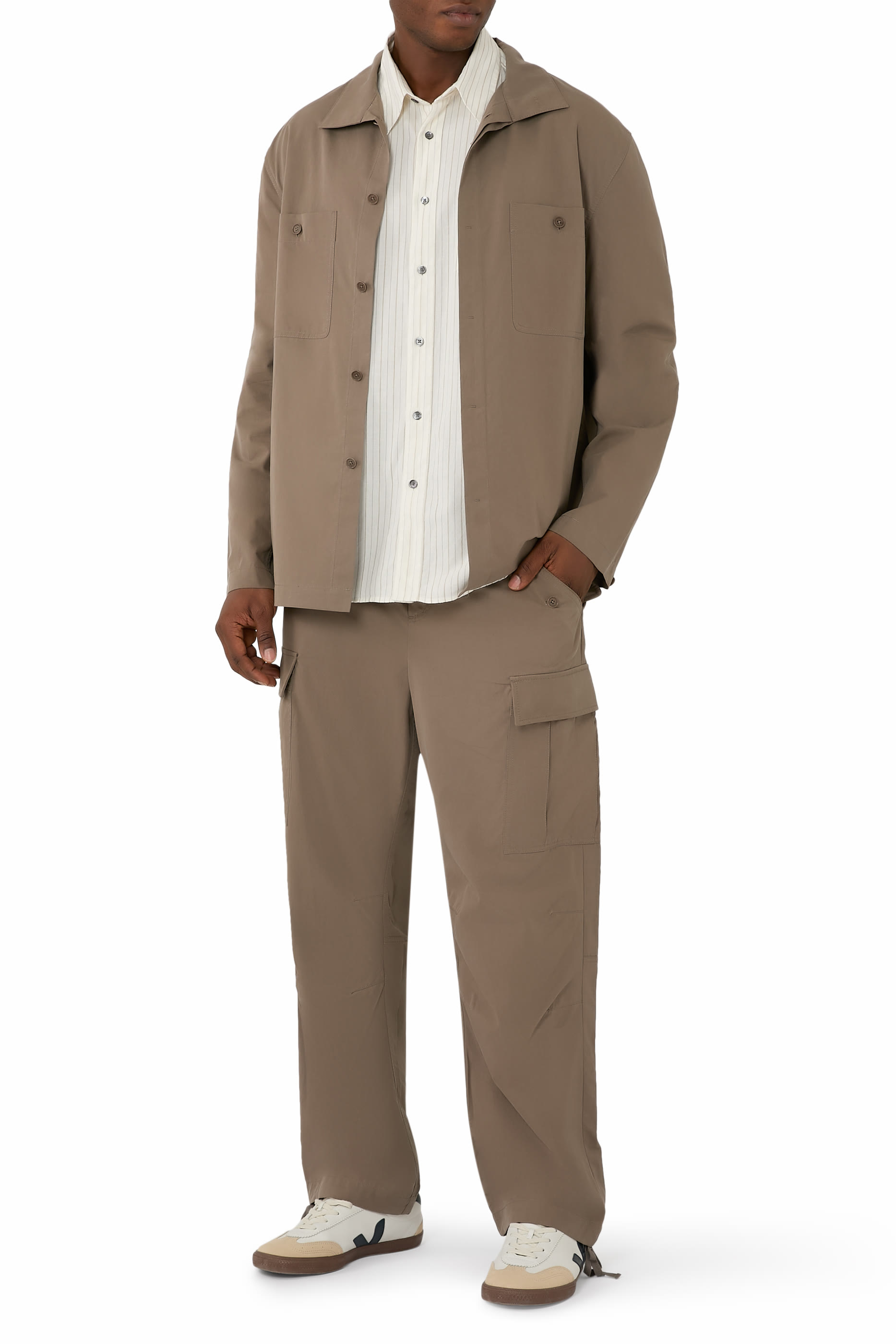 Garrett Wide-Leg Cargo Pants