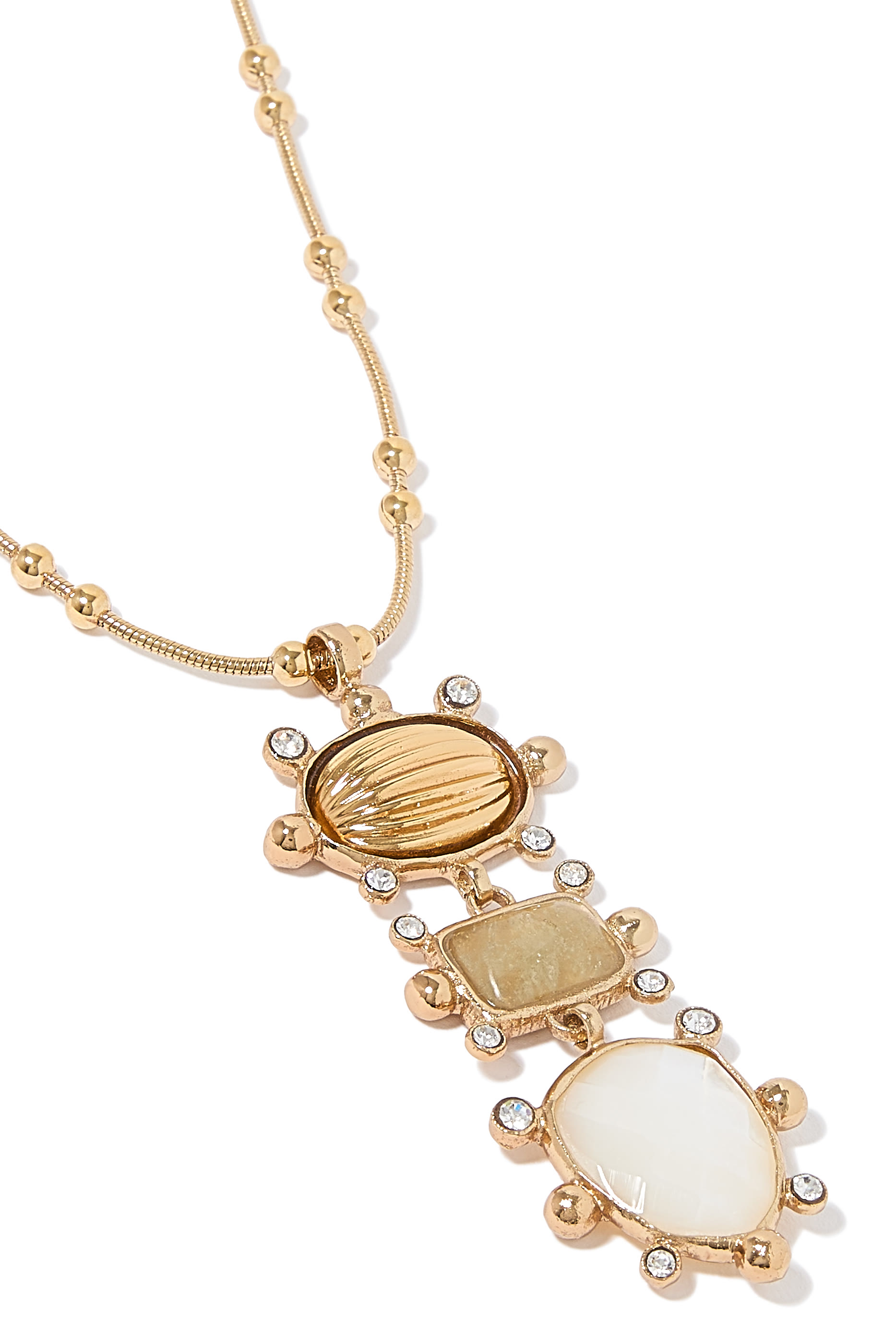 قلادة تيكي بدلاية بثلاث طبقات