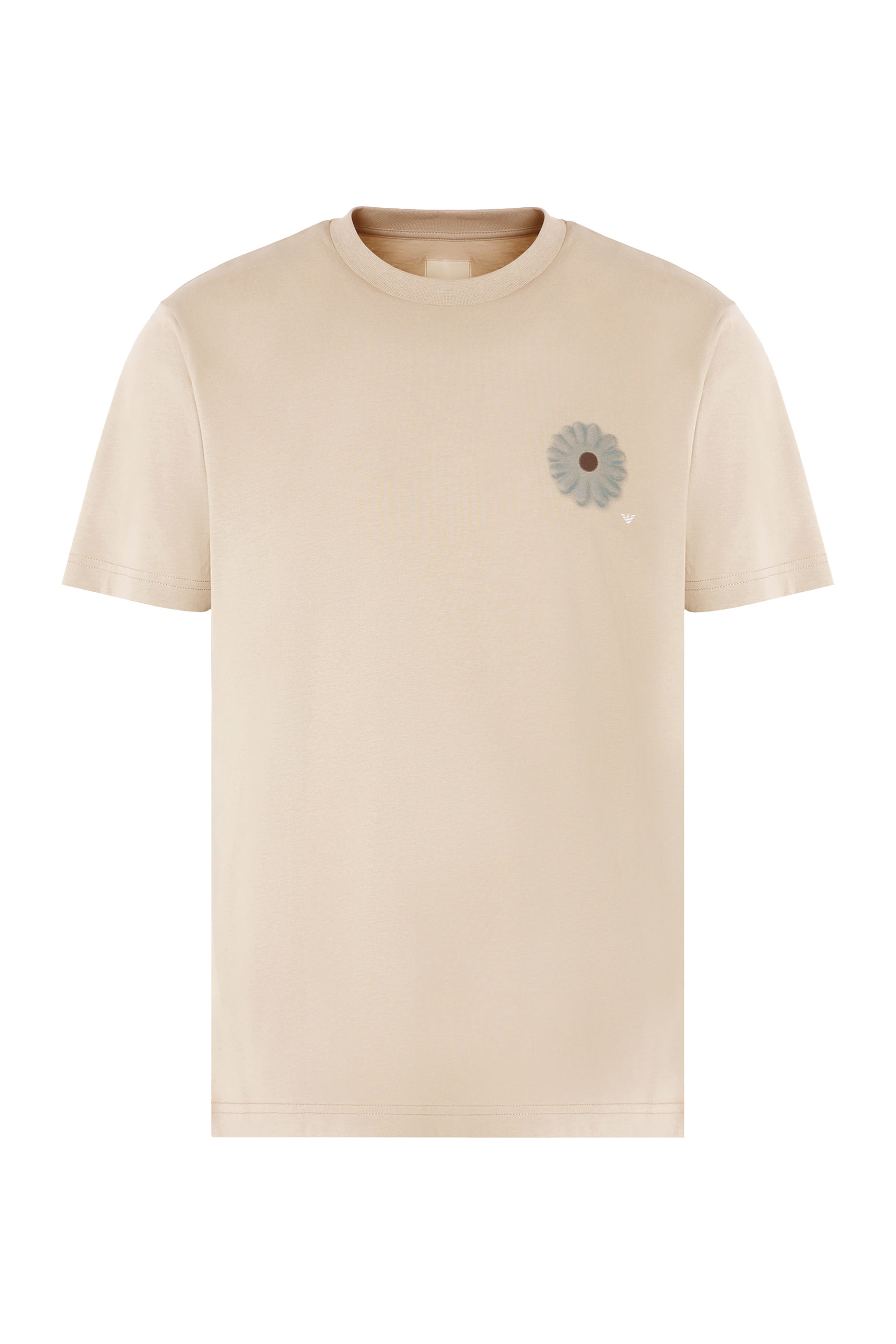 تيشيرت بشعار الماركة قطن