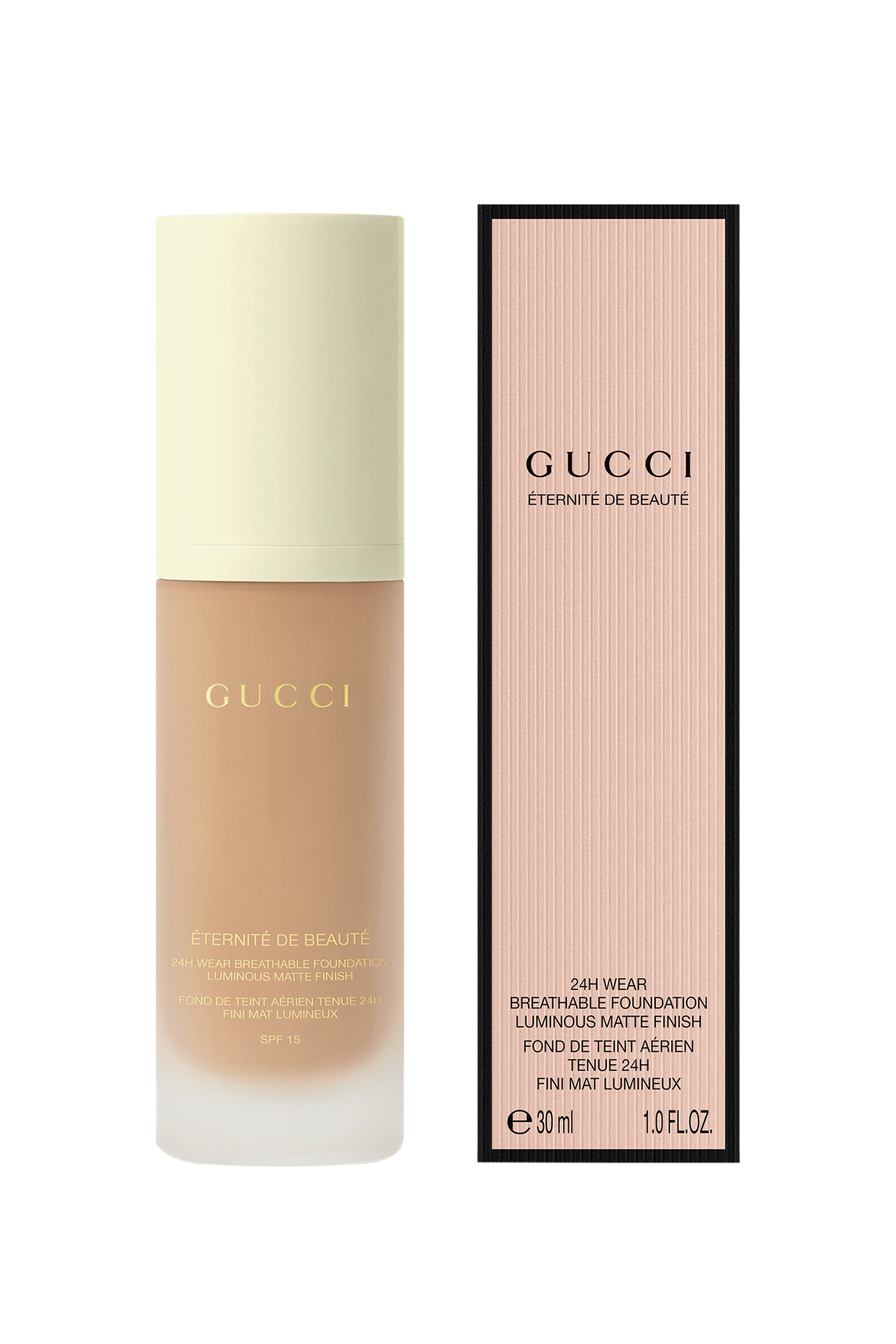 كريم أساس إتيرنيتي دي بيوتي غير اللامع بعامل حماية SPF 15