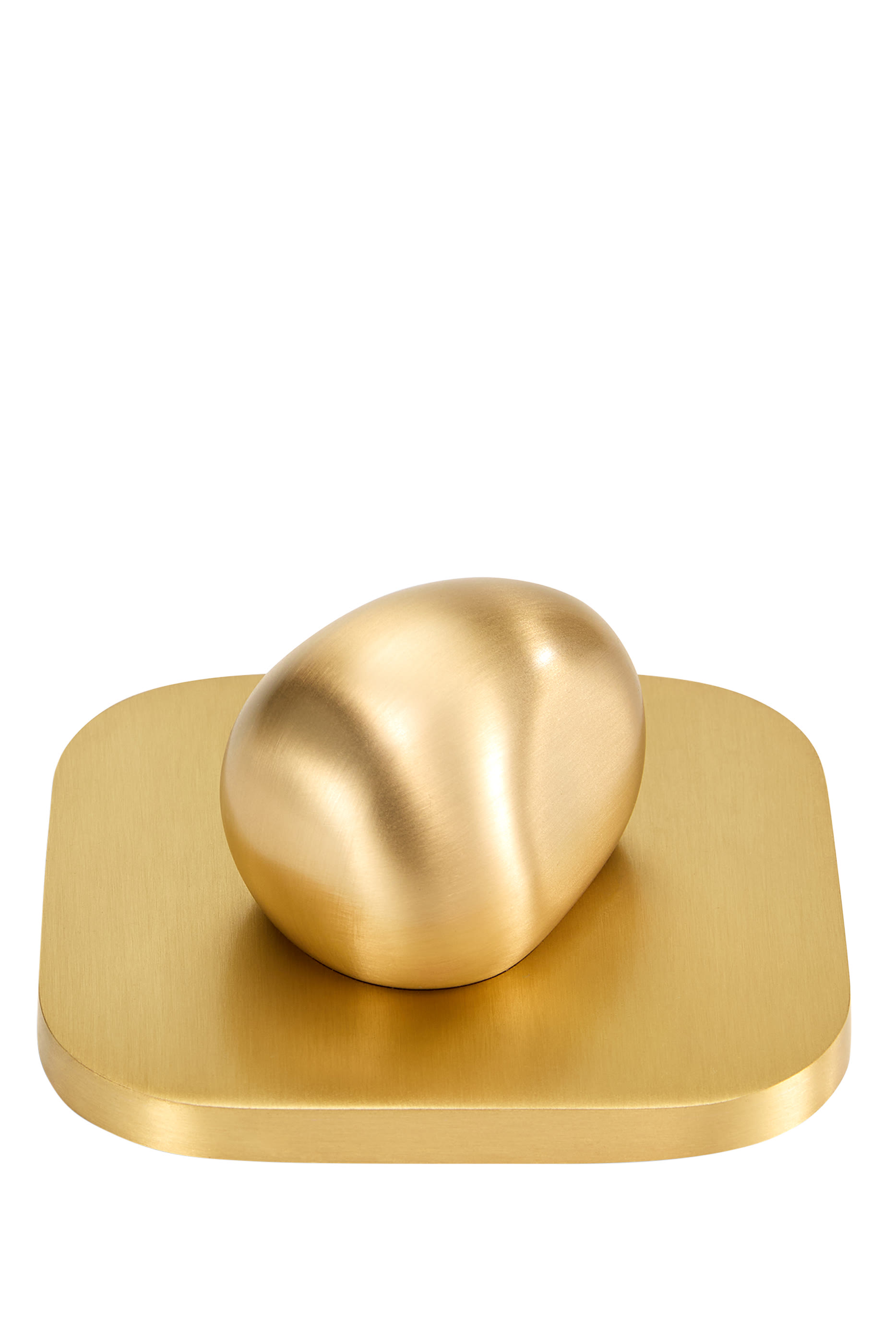 غطاء شمعة بجزء بتصميم حصى