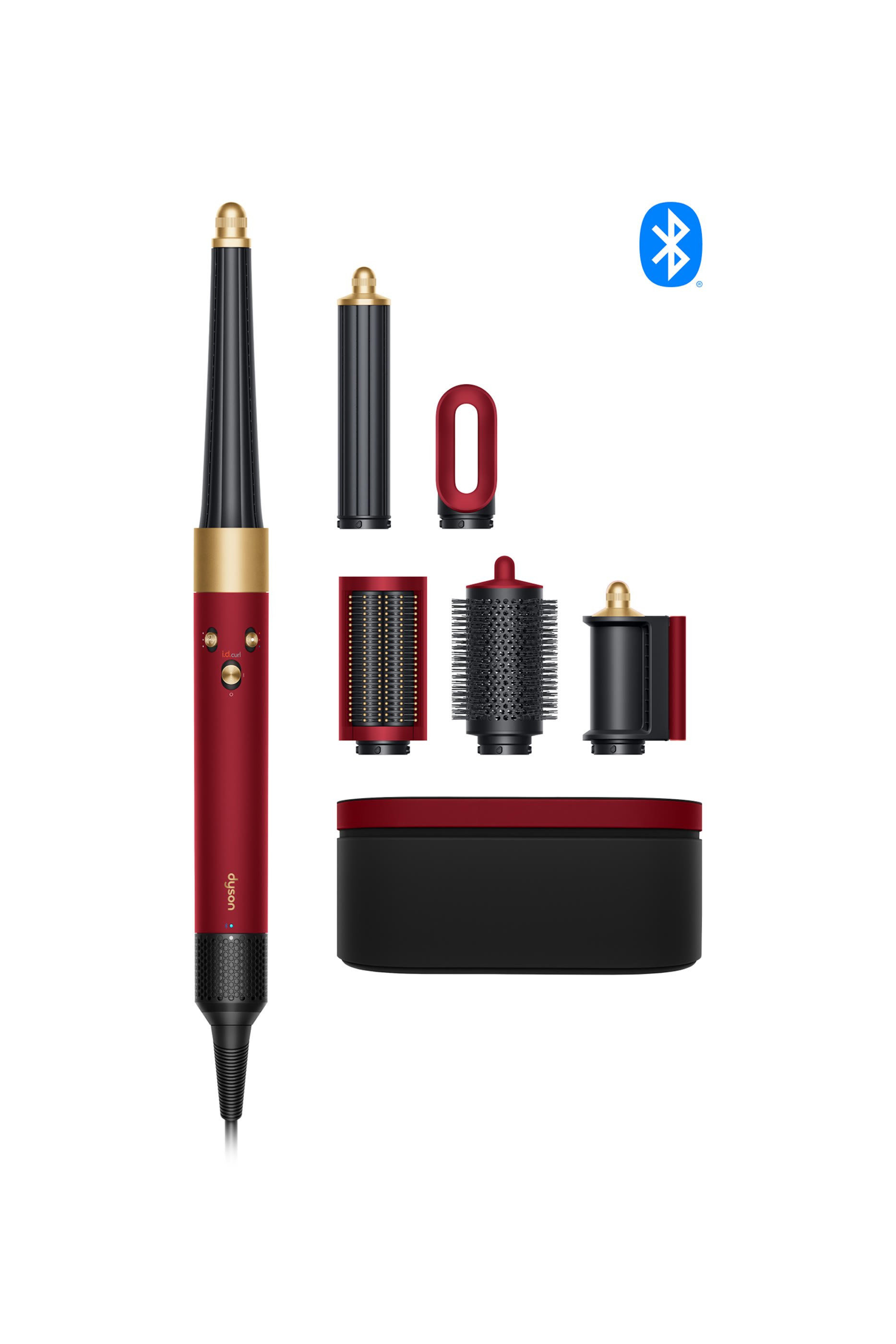 مصفف ومجفف شعر اير راب اي دي متعدد المهام للشعر المستقيم والمموج