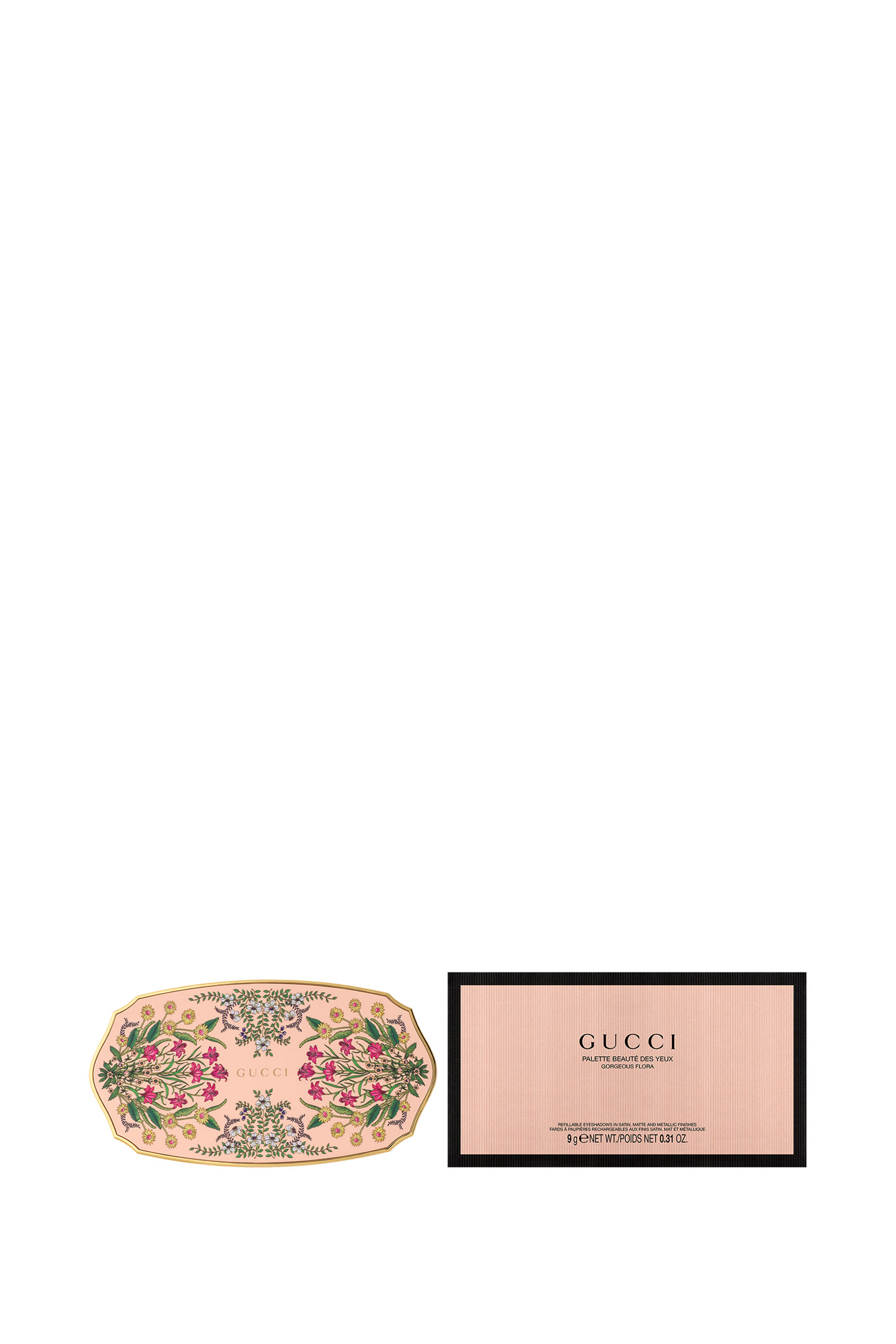 Beaute Des Yeux  Floral Eyeshadow Palette
