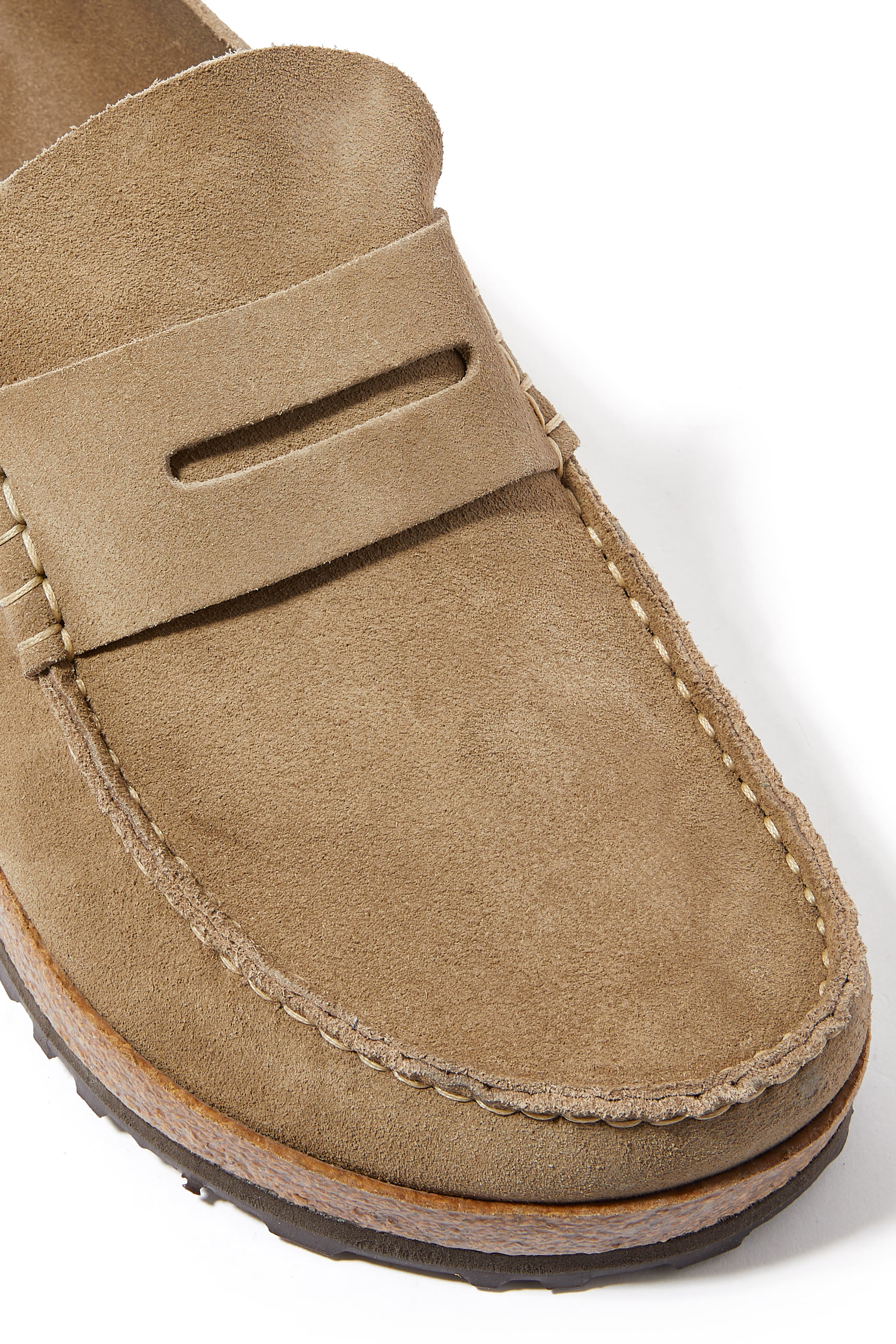 حذاء نايبلز مفتوح من الخلف جلد