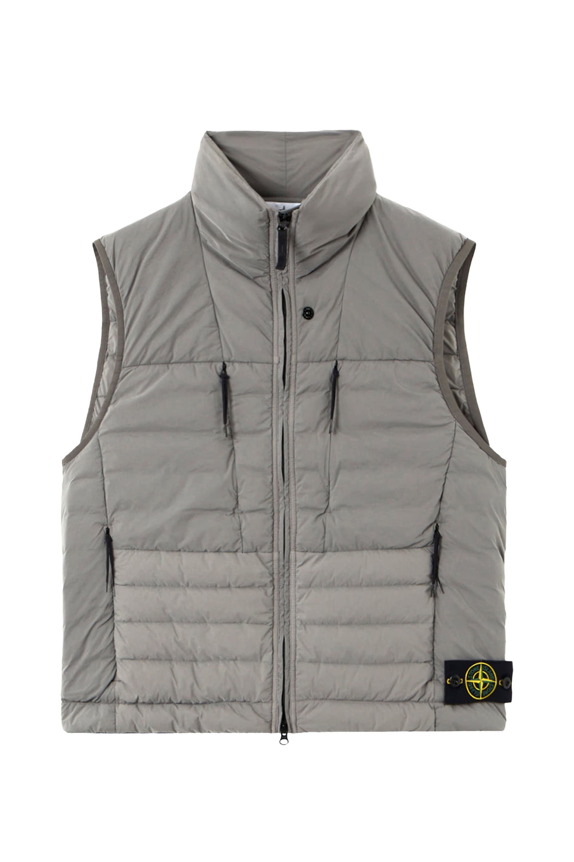 Down Vest with Seamless Feather Tunnels