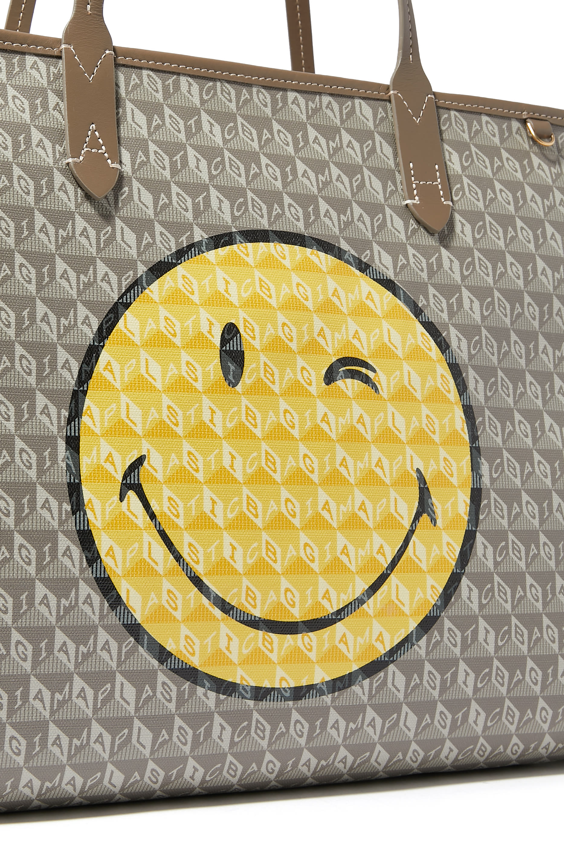 حقيبة يد آي ام ايه بلاستيك بسحاب