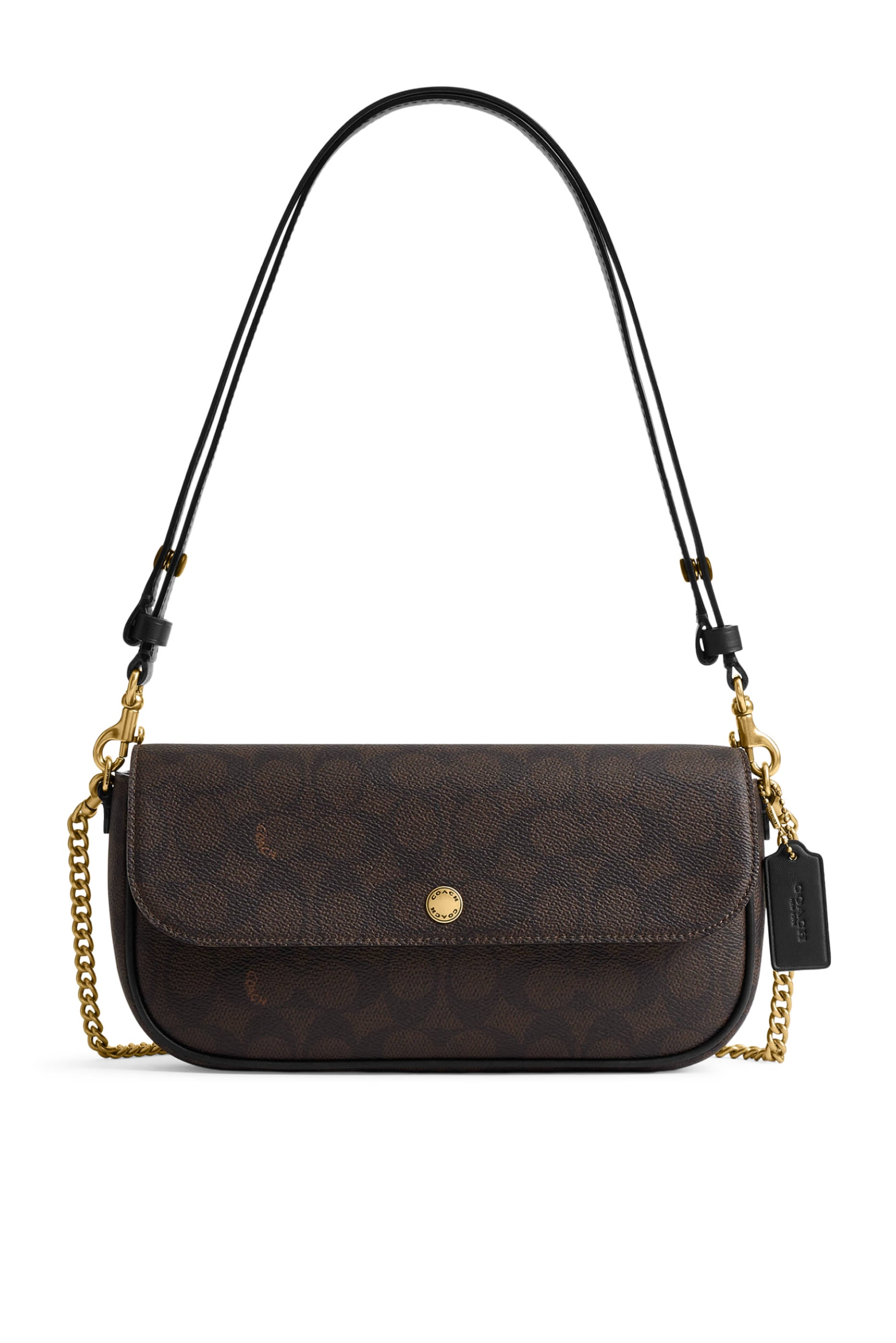 حقيبة بروك بغطاء قلاب وسلسلة