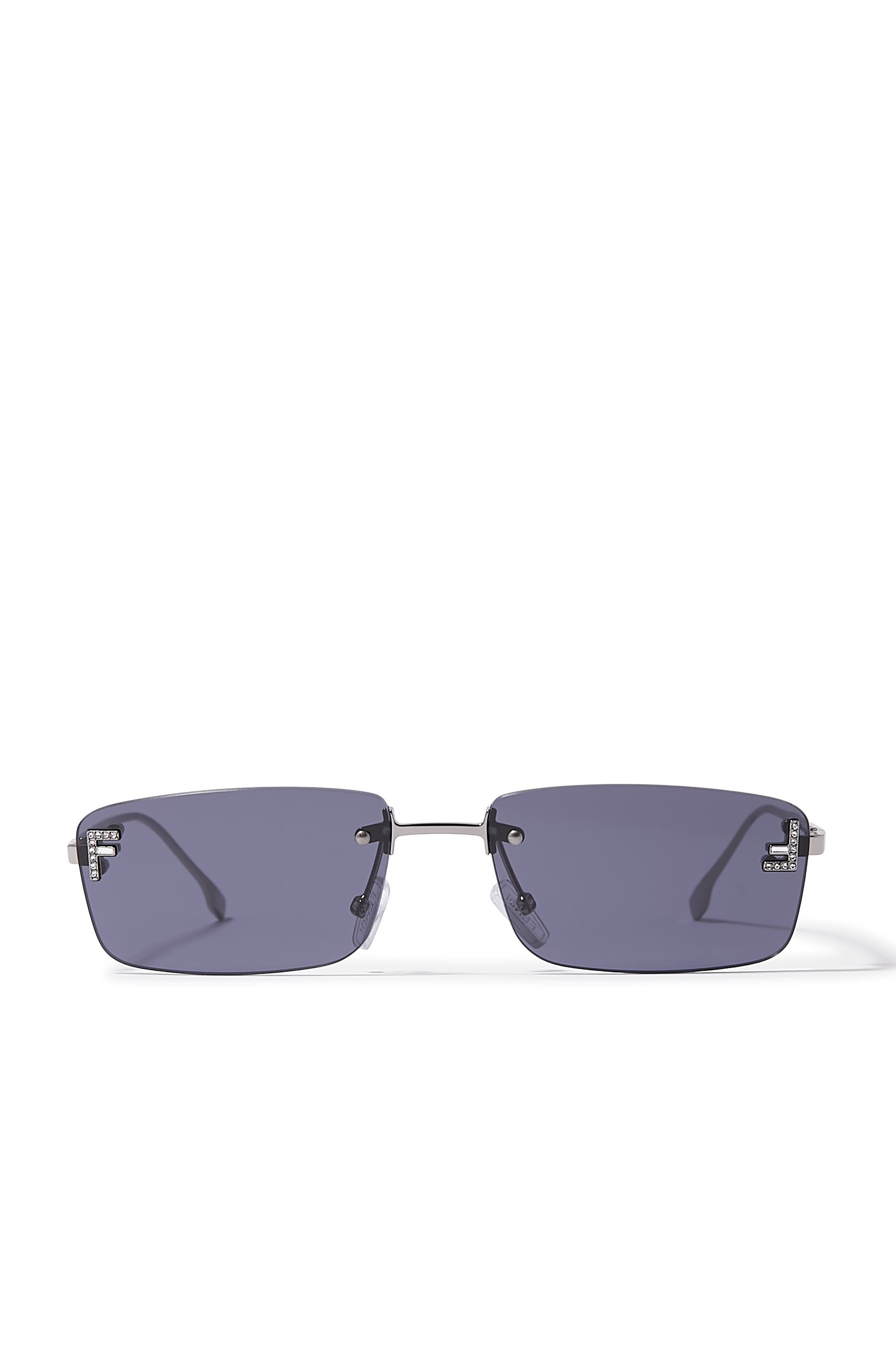 First Crystal Rectangular Sunglasses