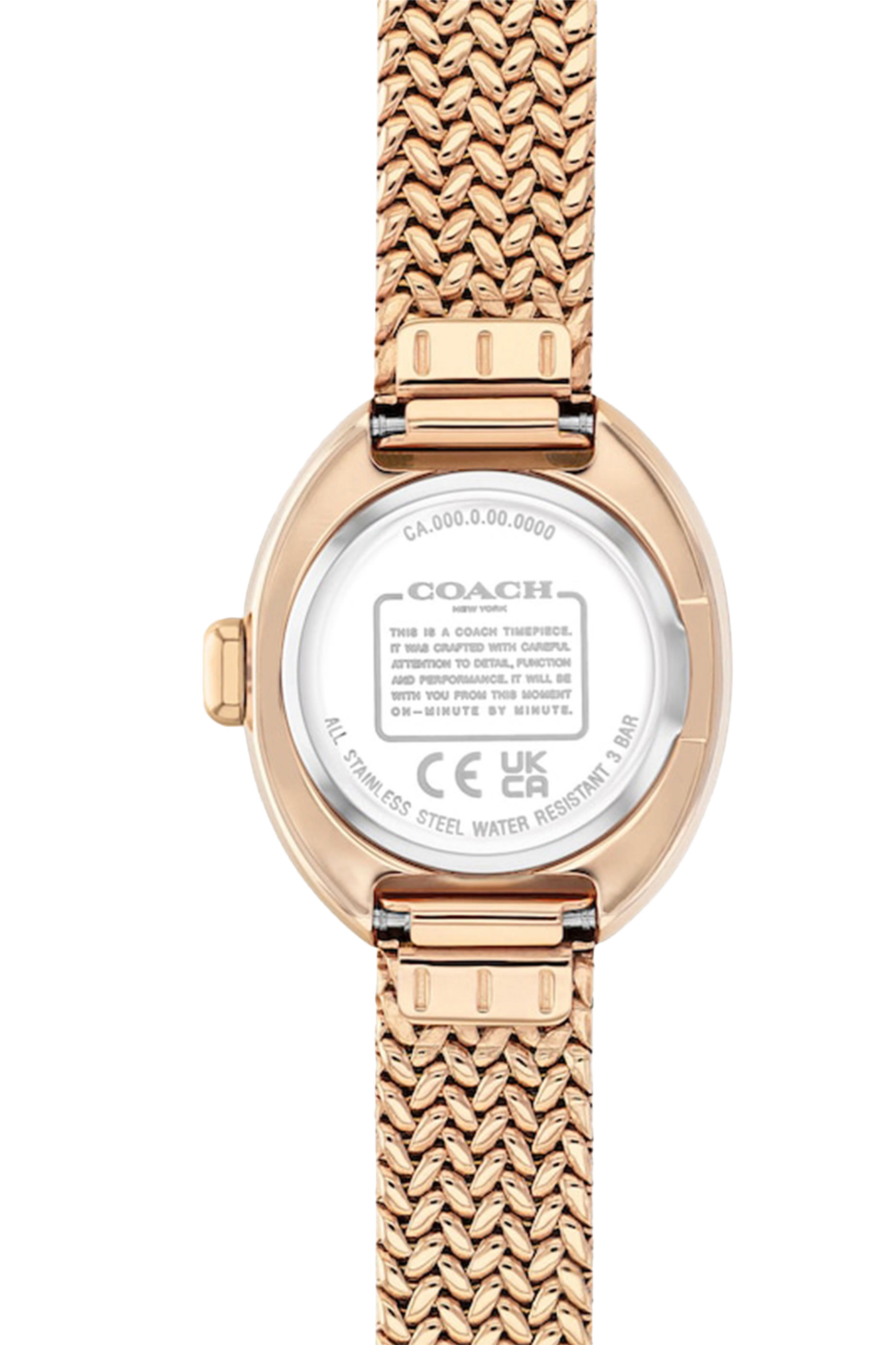 ساعة سامي بسوار شبكي ستانلس ستيل