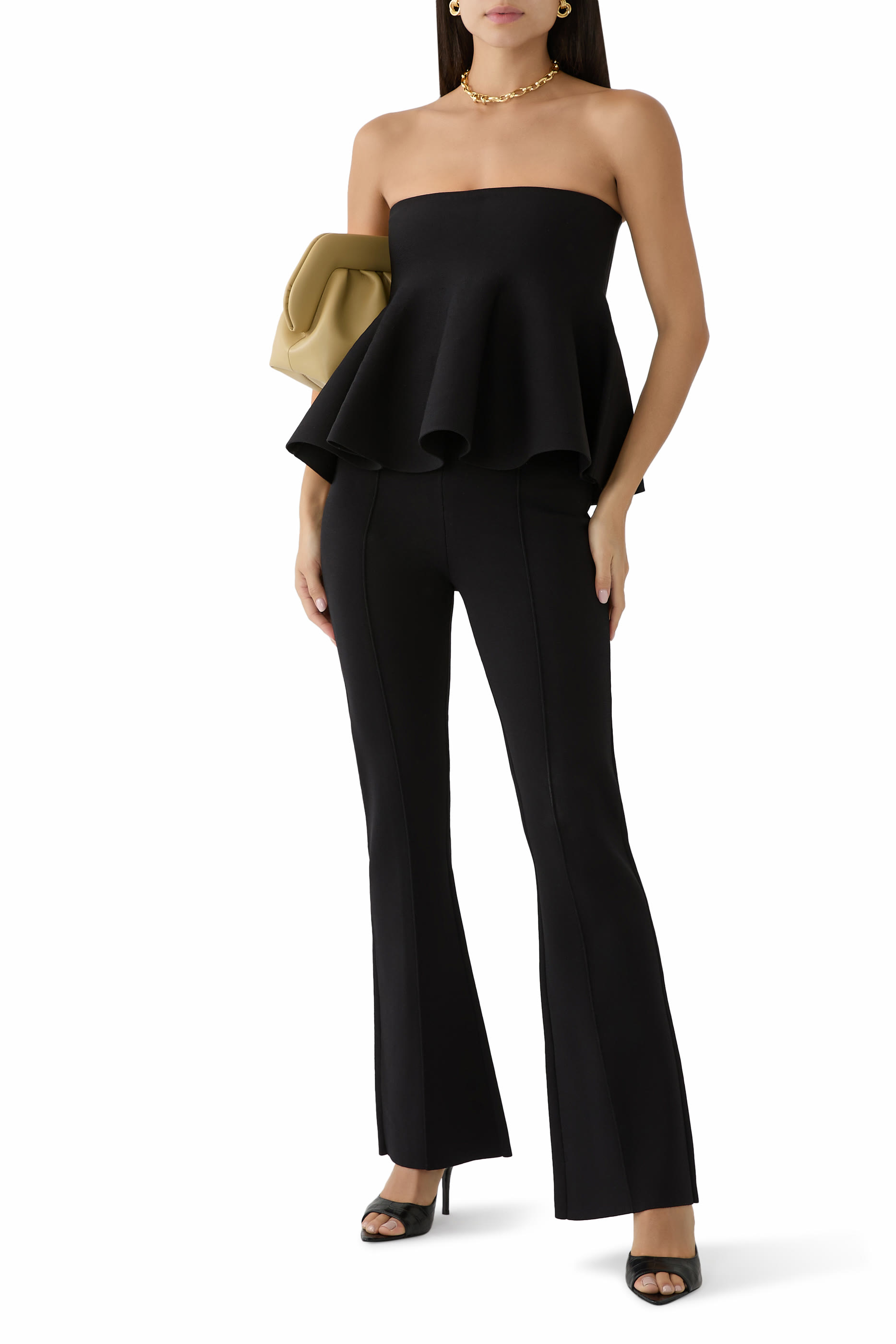 بلوزة أبيغال كريب منسوجة 