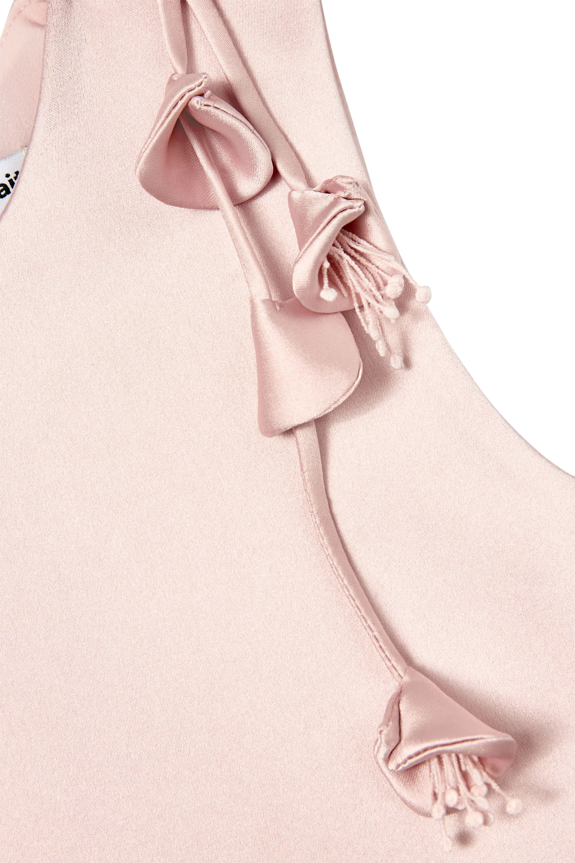 فستان بلا أكمام بزهور ستان للأطفال