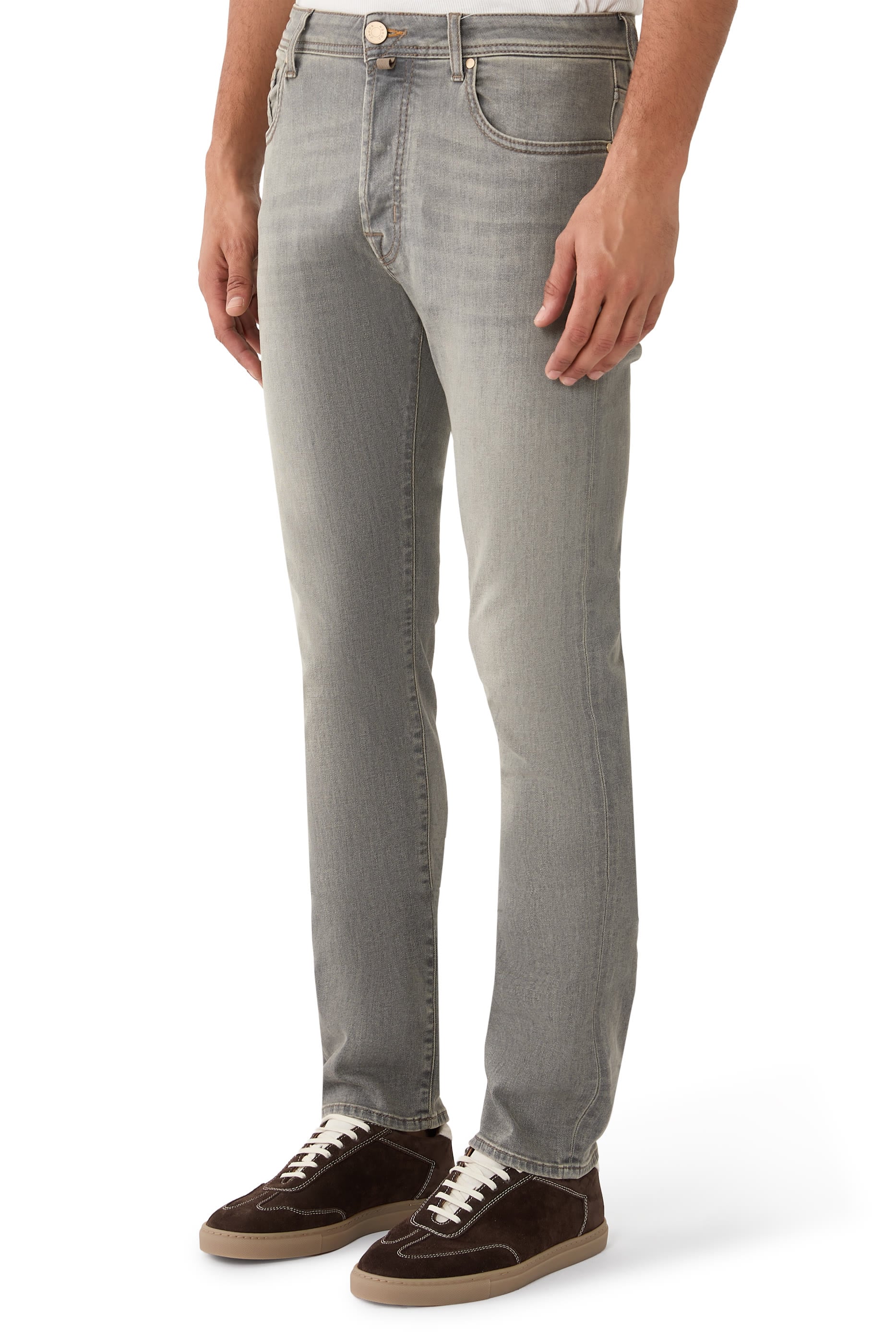 Bard Regular-Slim 5 Pocket Jeans in Super Stretch Denim