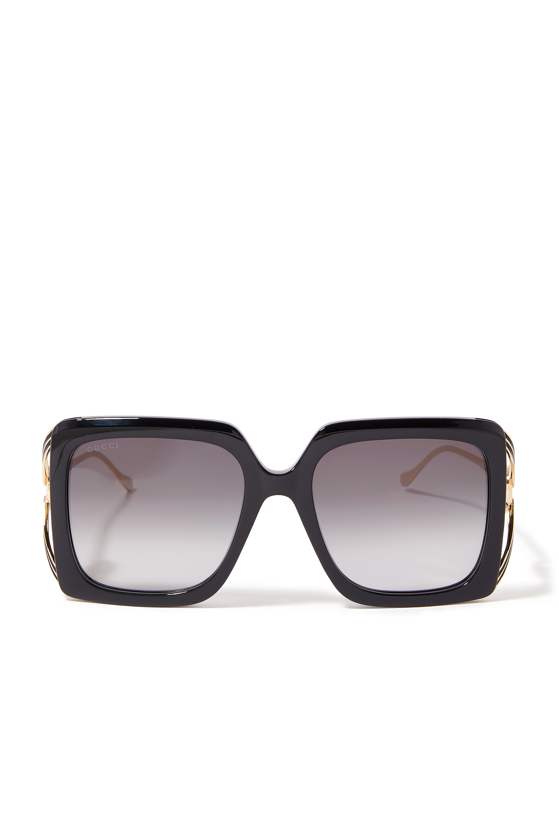 نظارة شمسية بإطار مستطيل كبير