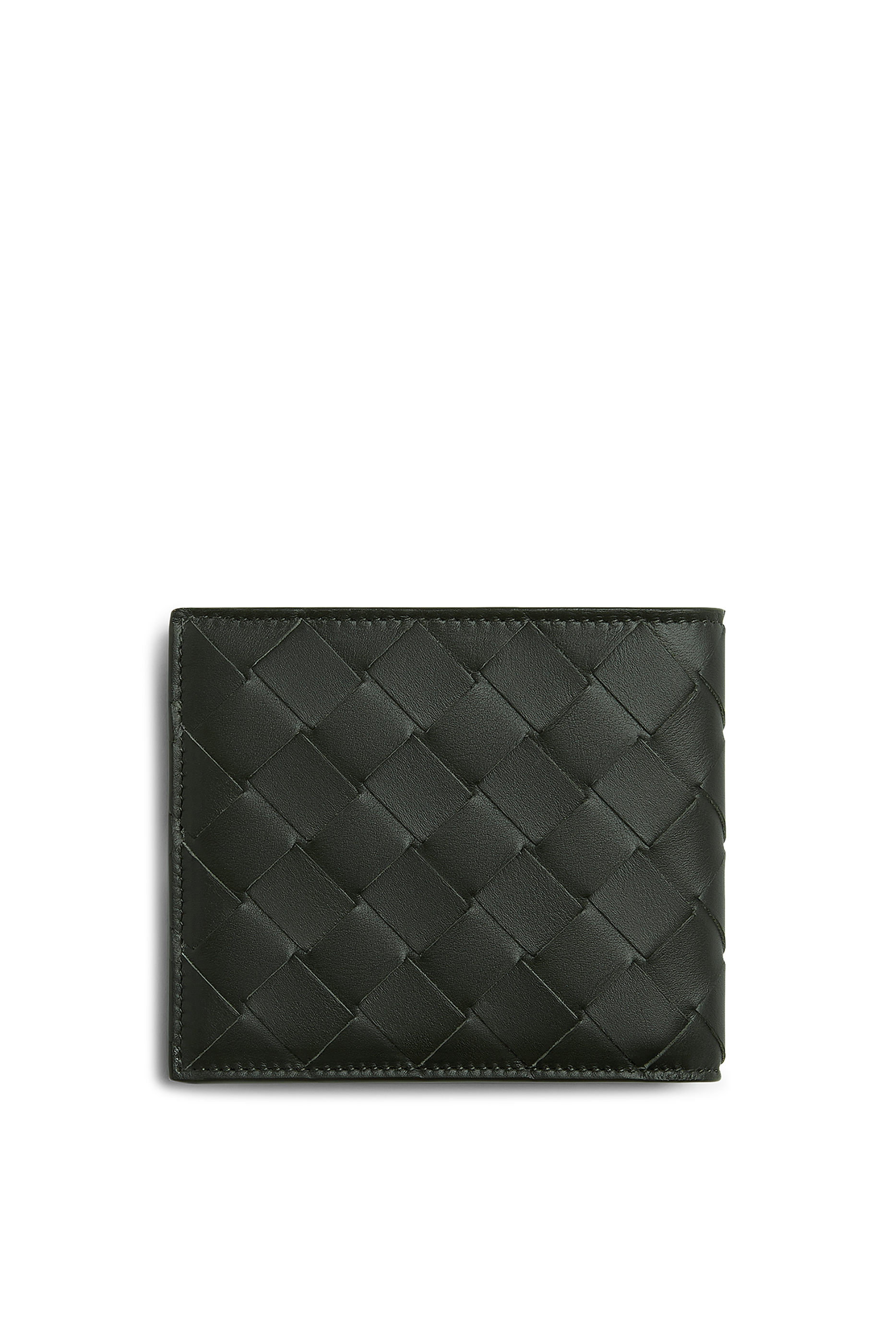 محفظة ثنائية الطيّ بتصميم مجدول