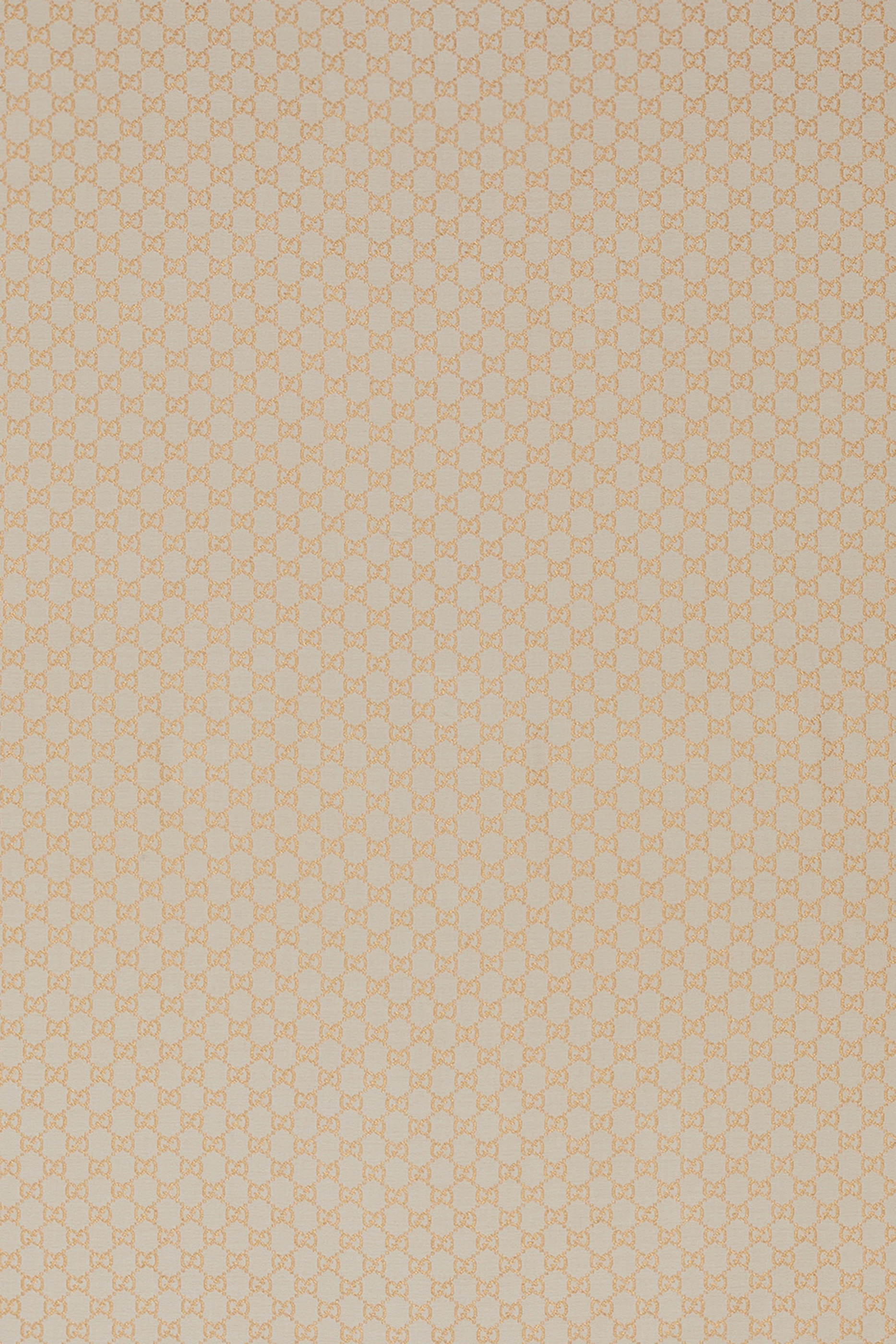 شال لاميه صوف وحرير بنقشة حرفي شعار الماركة جاكار