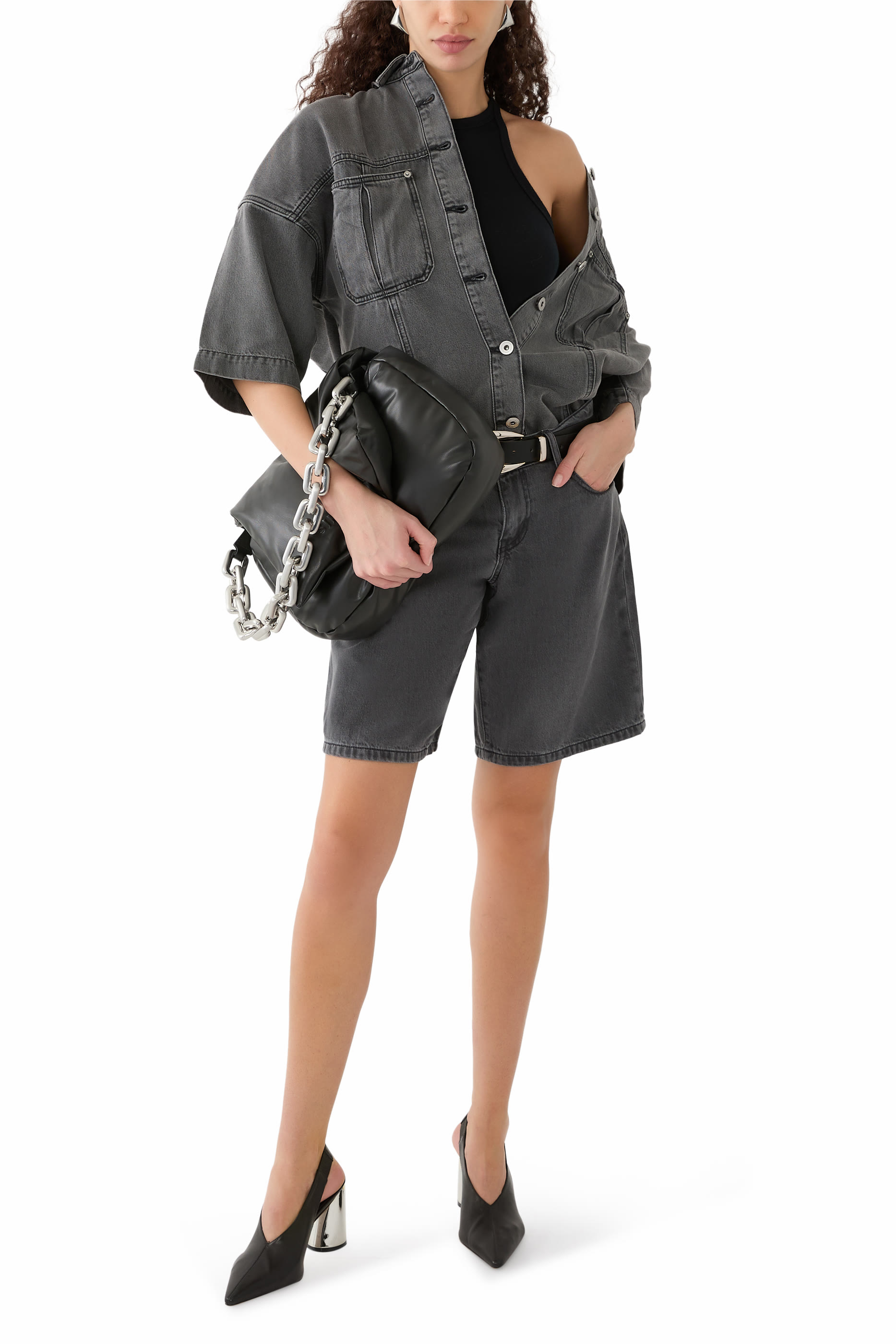 قميص دنيم لولو