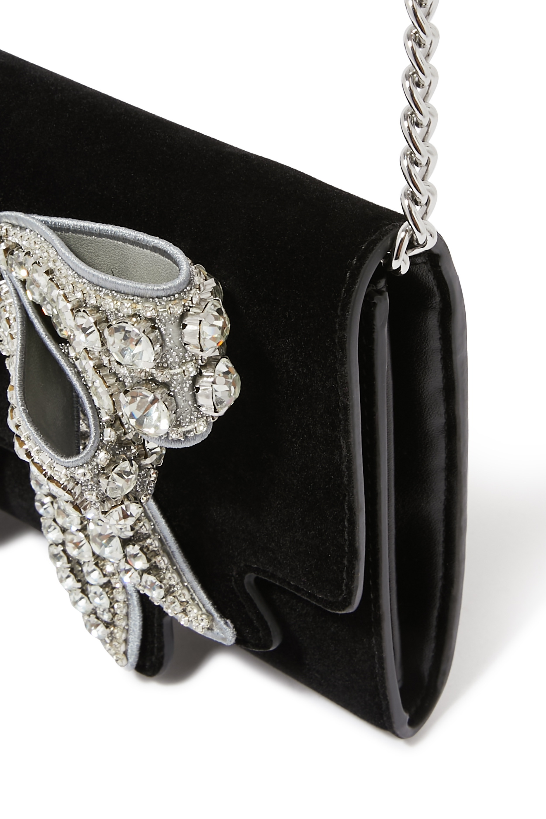 حقيبة شروديتش صغيرة بفيونكة وسلسلة