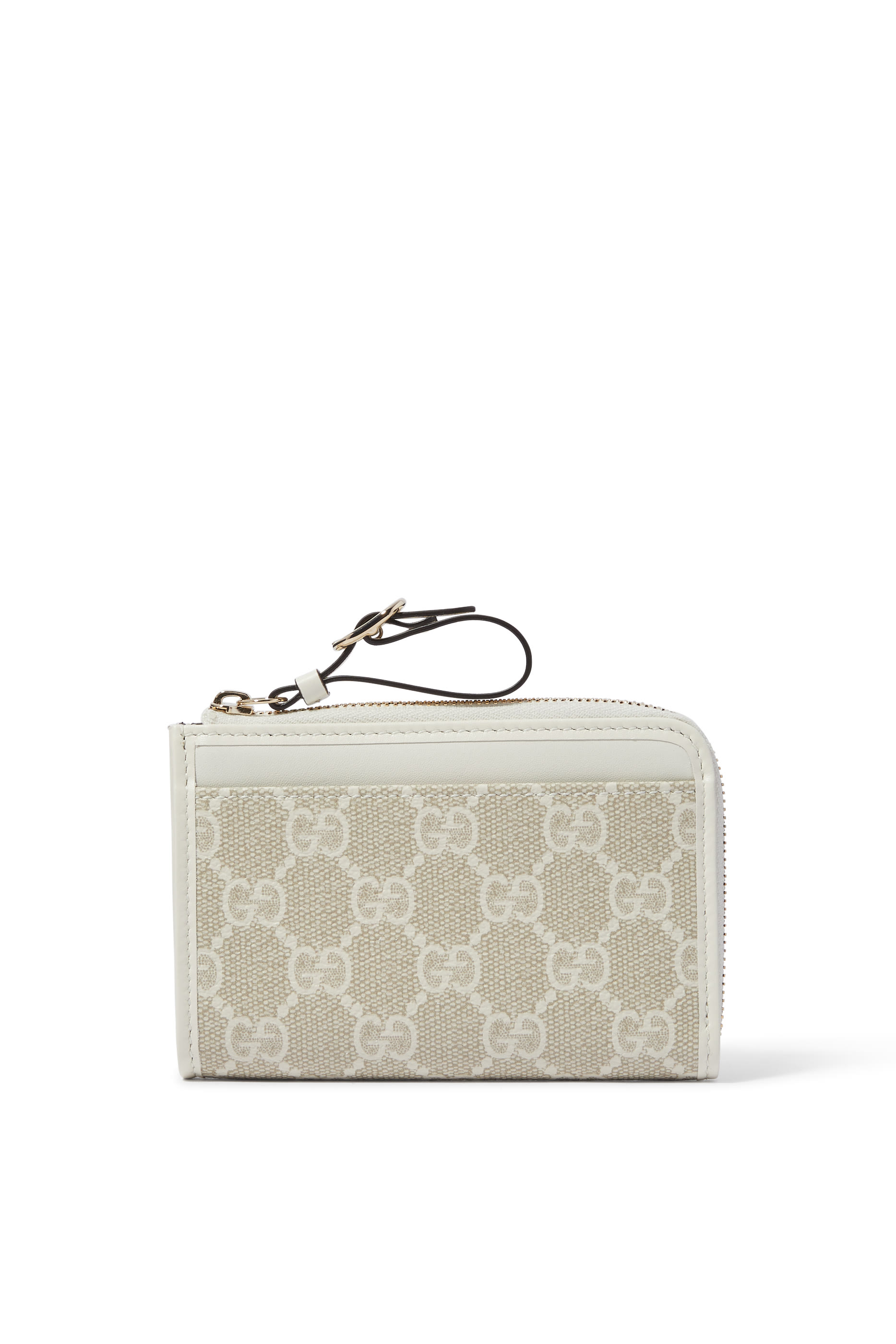 حافظة بطاقات بشعار الماركة