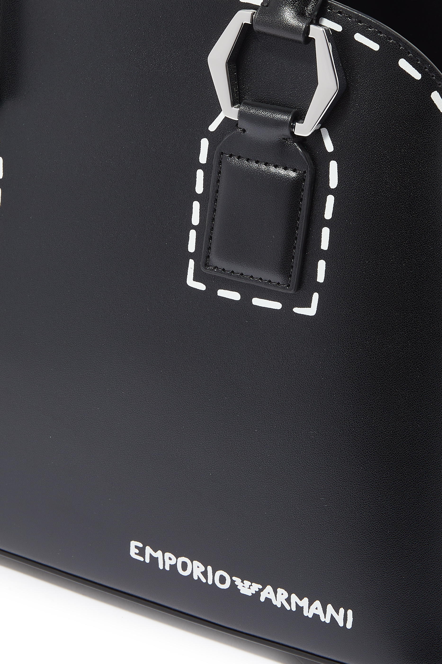 حقيبة يد ترابيز بطبعة خداع بصري