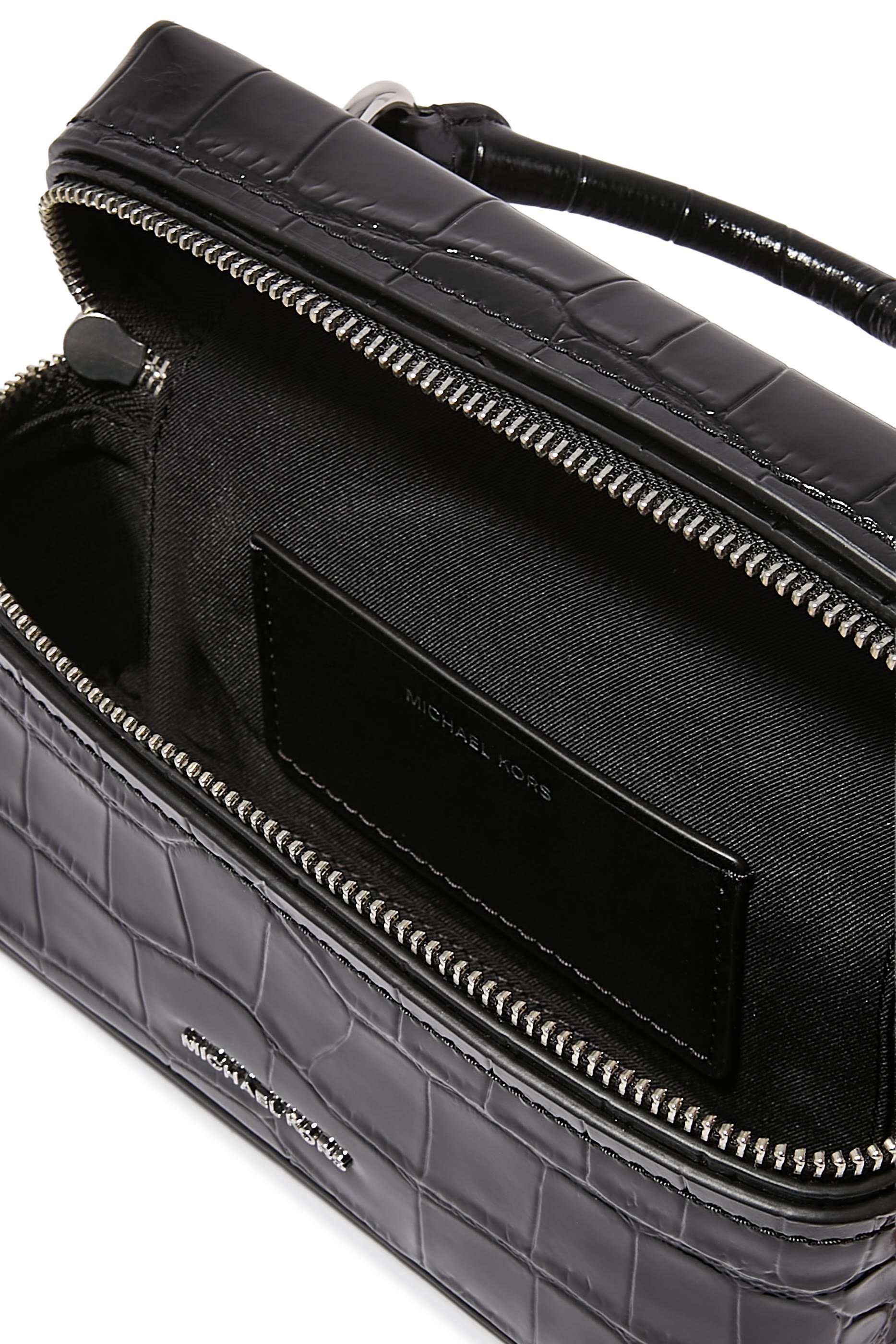 حقيبة جانا كروس بودي صغيرة جدا بنقشة جلد التمساح جلد