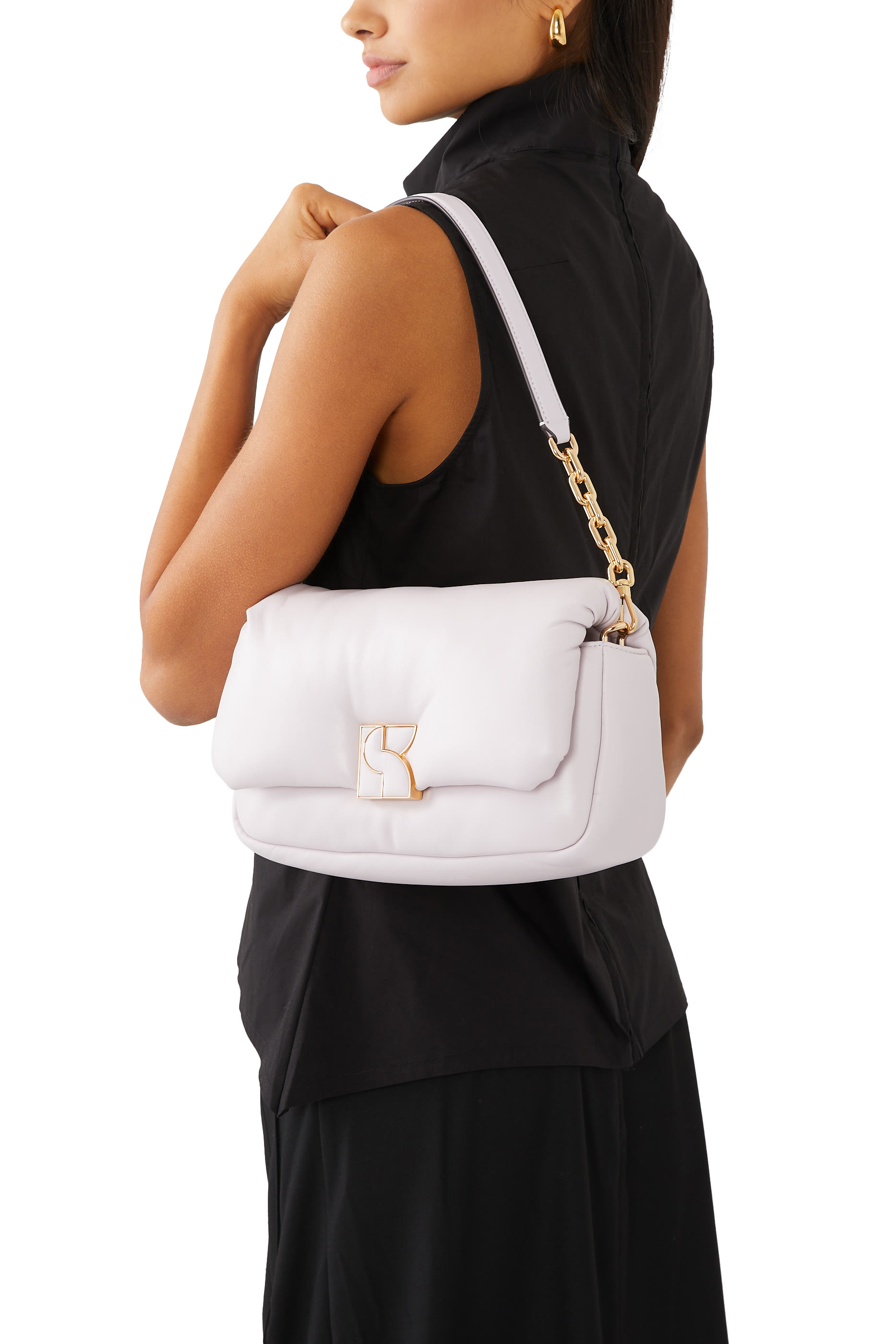 حقيبة كروس بودي داكوتا جلد مبطن