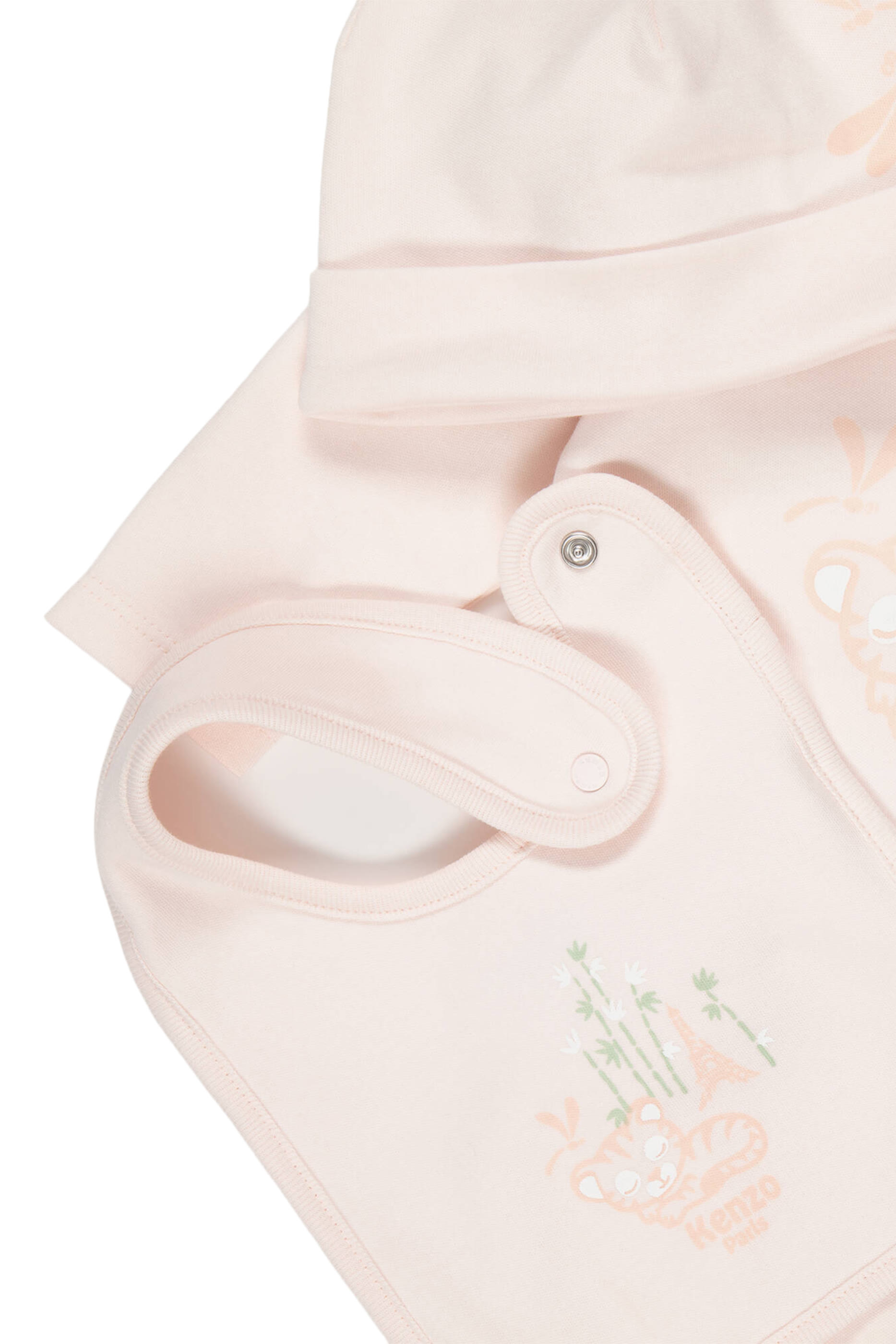 طقم لباس قطعة واحدة بطبعة نمر للرضع