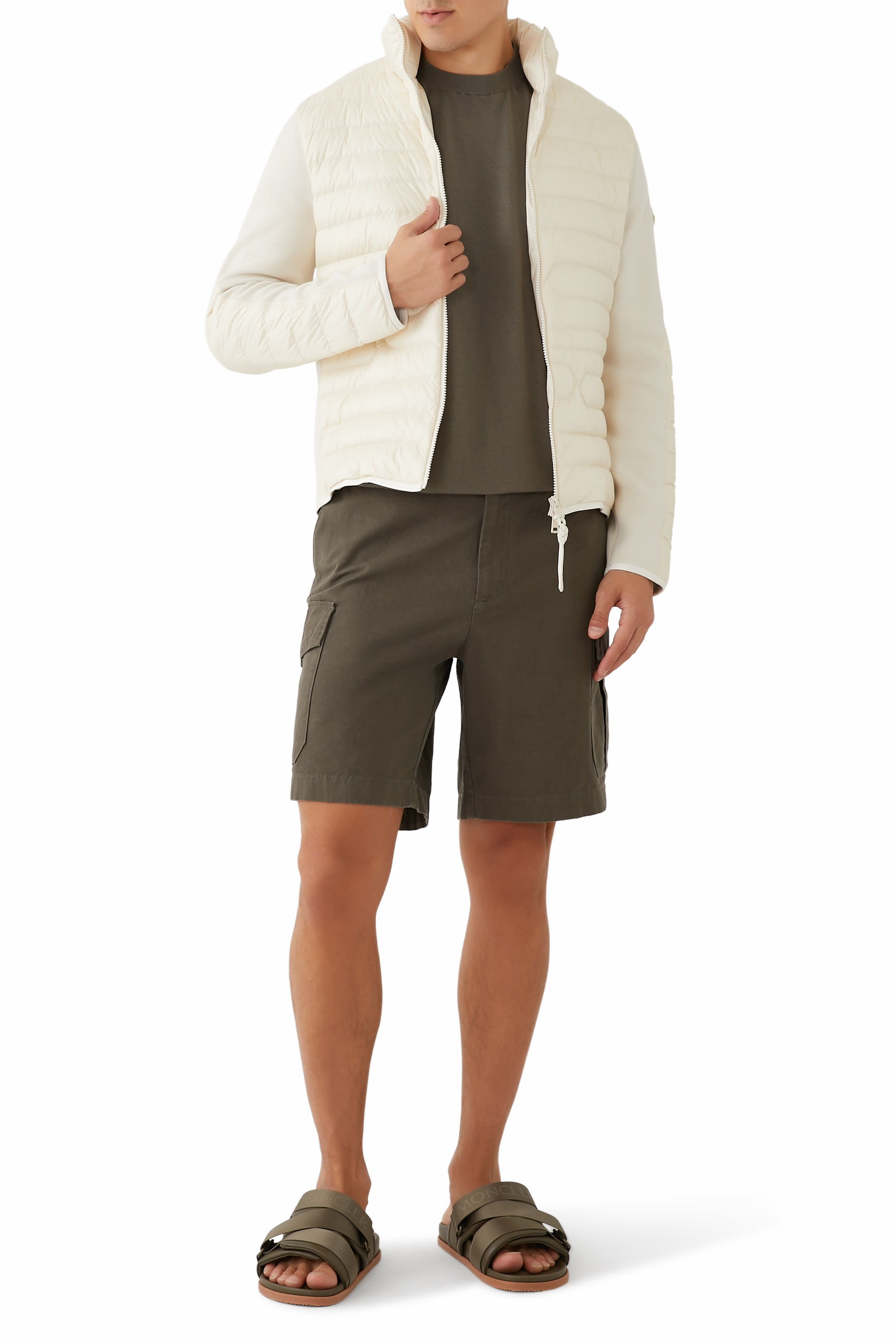 كارديجان مبطن بسحاب صوف