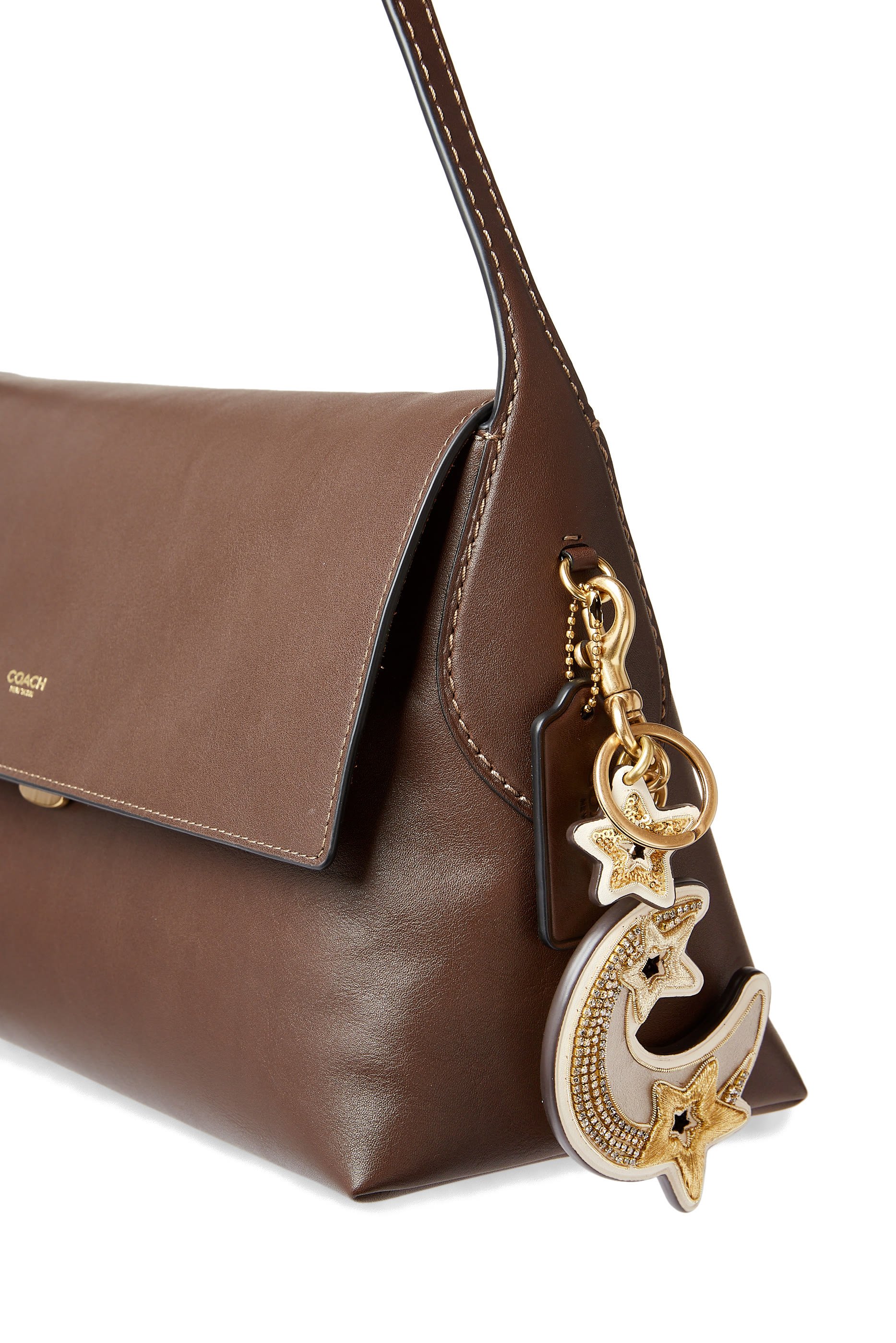 حلية حقيبة بتصميم نجمة وقمر