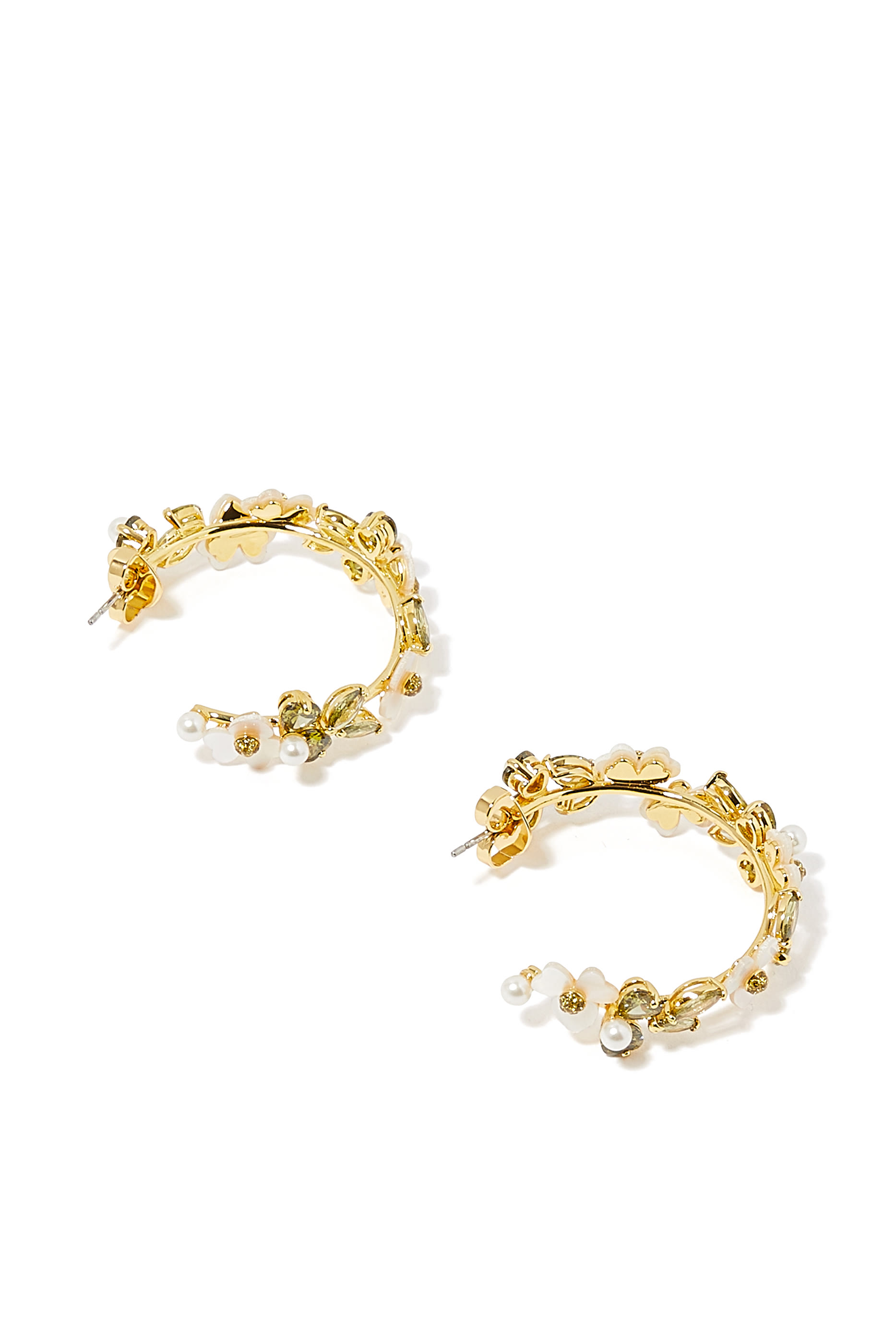 أقراط دائرية بريشس بانسي