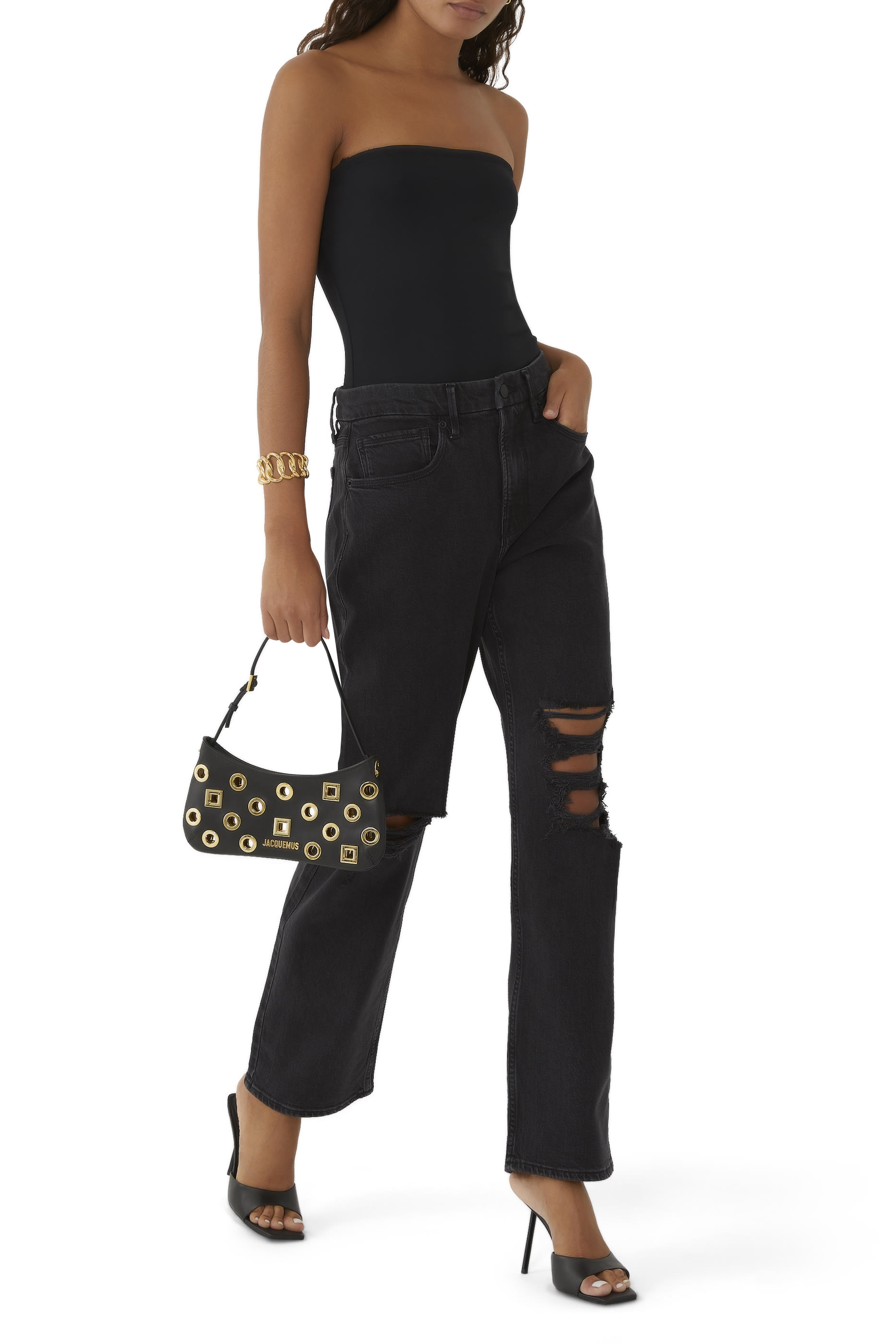 بنطال جينز جود ناينتينز بقصة مريحة