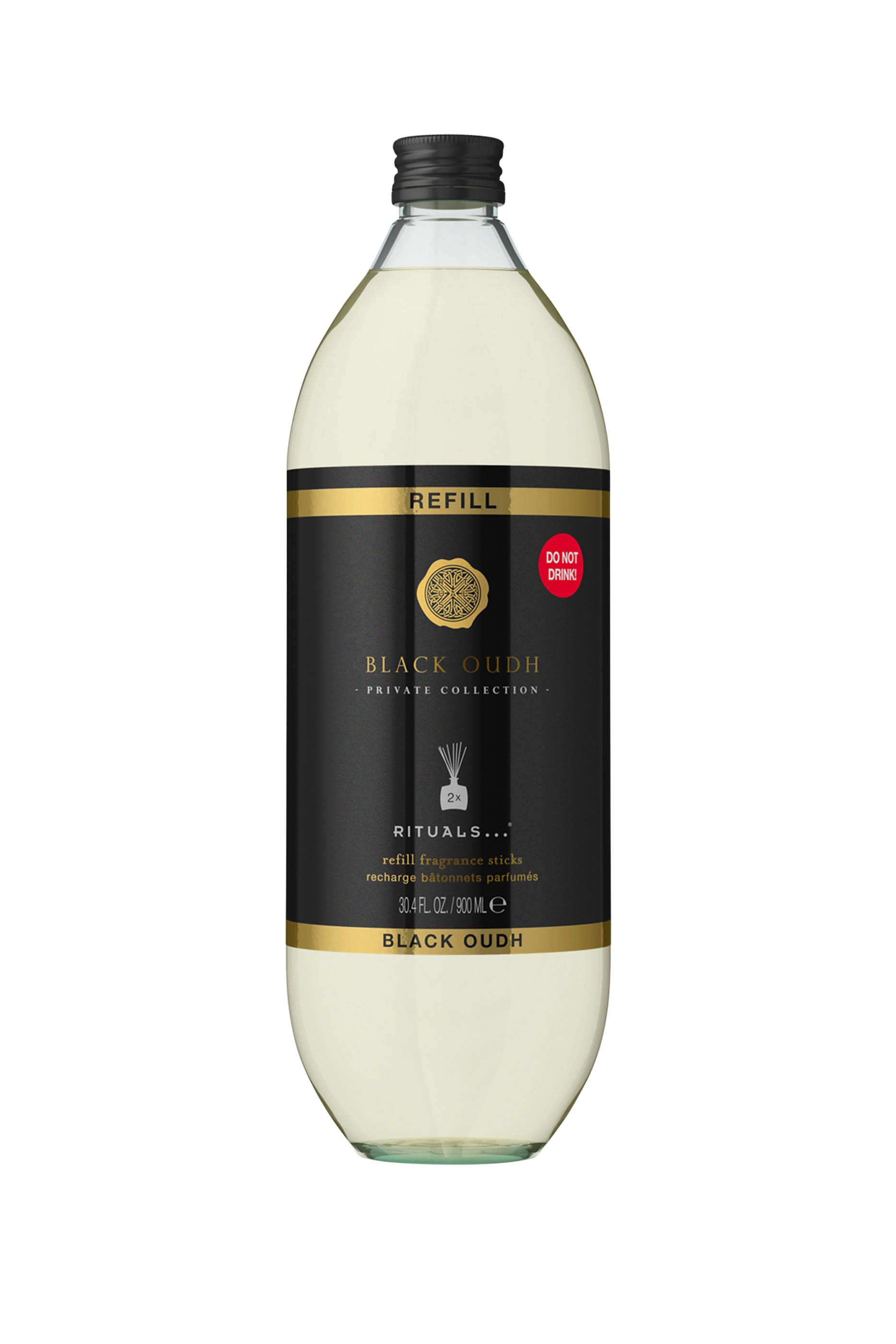 عبوة إعادة ملء موزع عطر بلاك عود