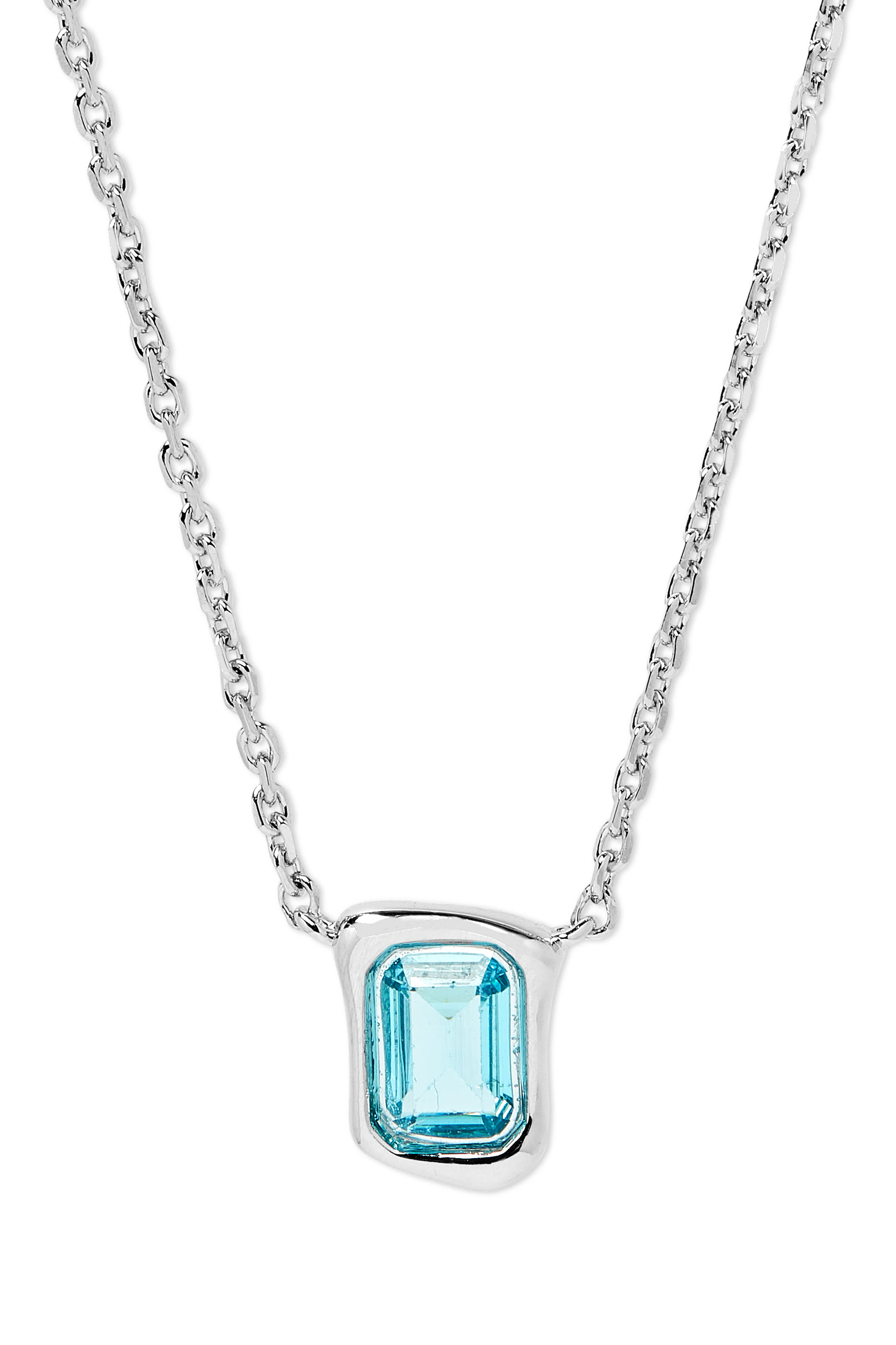 قلادة مولتن بحجر زجاجي