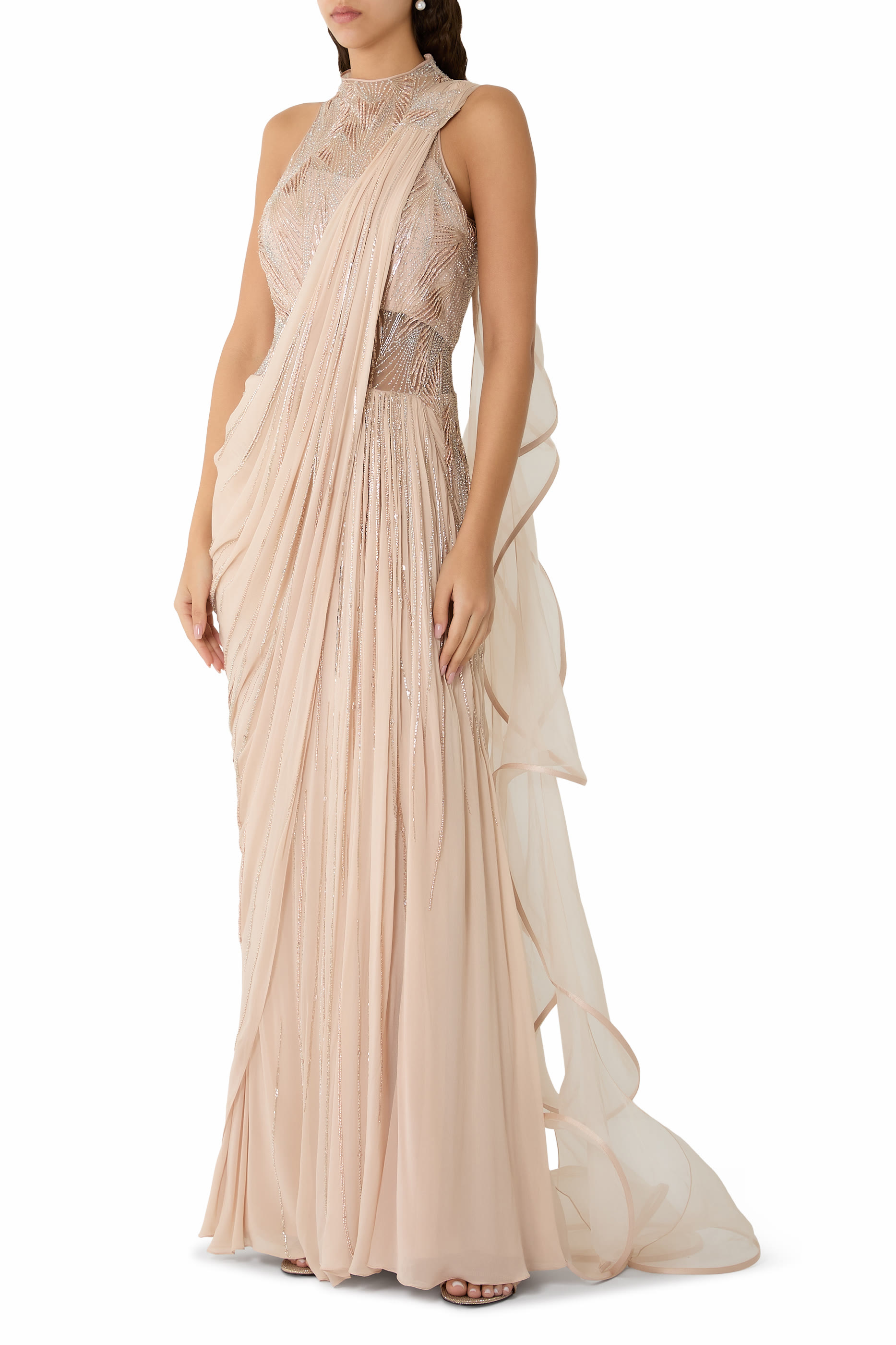 فستان سهرة ساري كوزميك بريزم