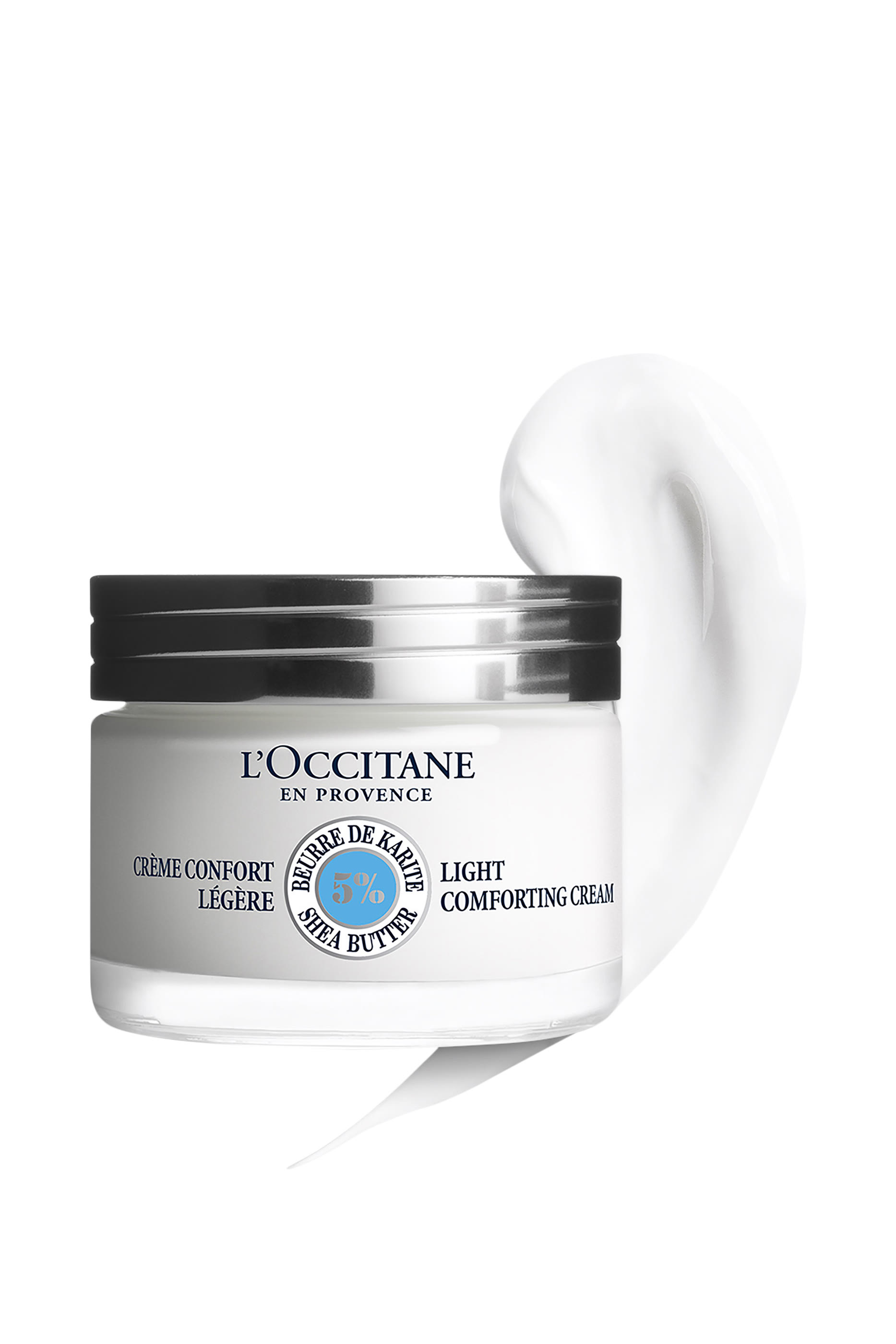 كريم الشيا للوجه بقوام خفيف مهدئ