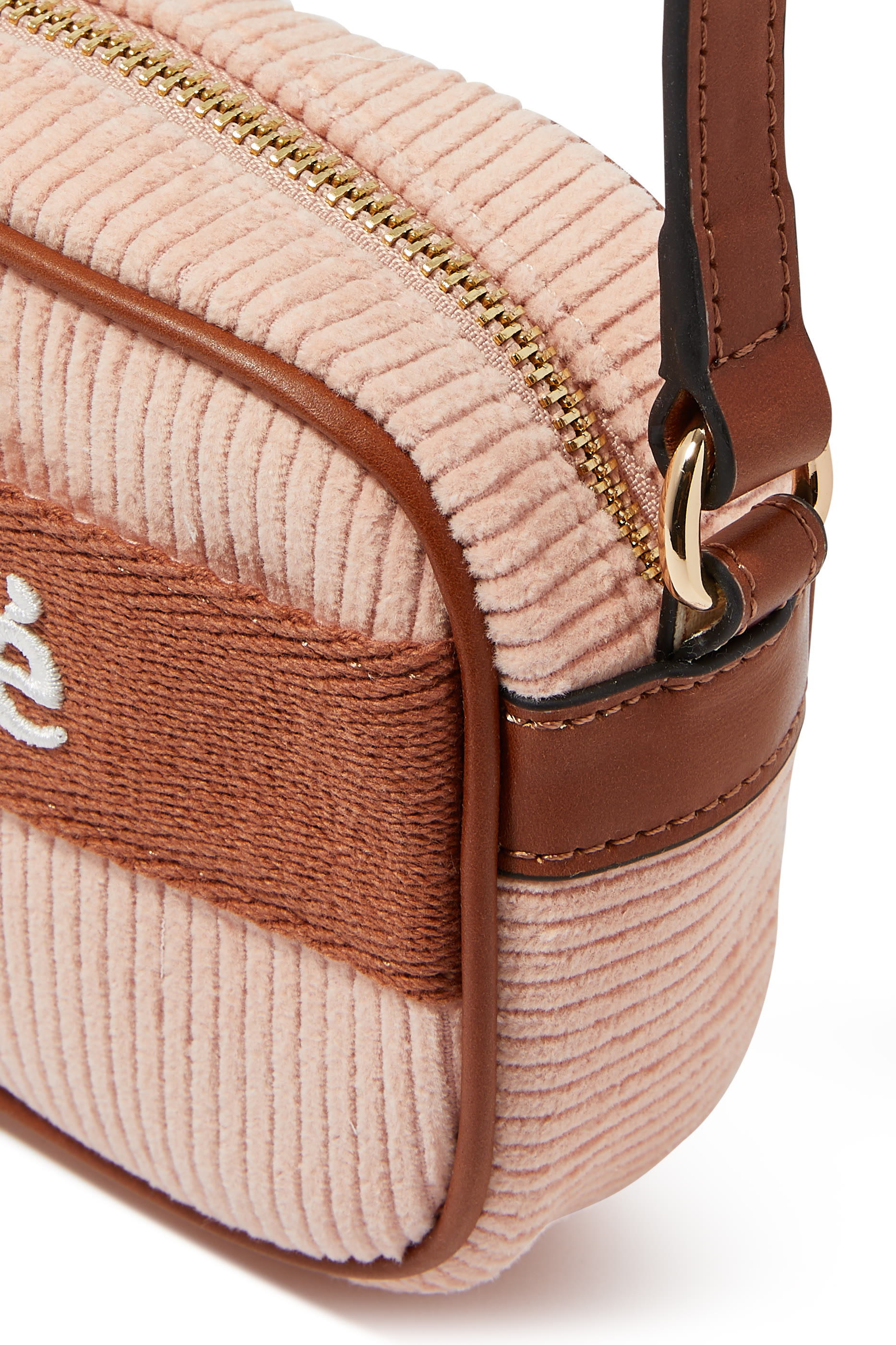 حقيبة كتف بشعار الماركة للأطفال