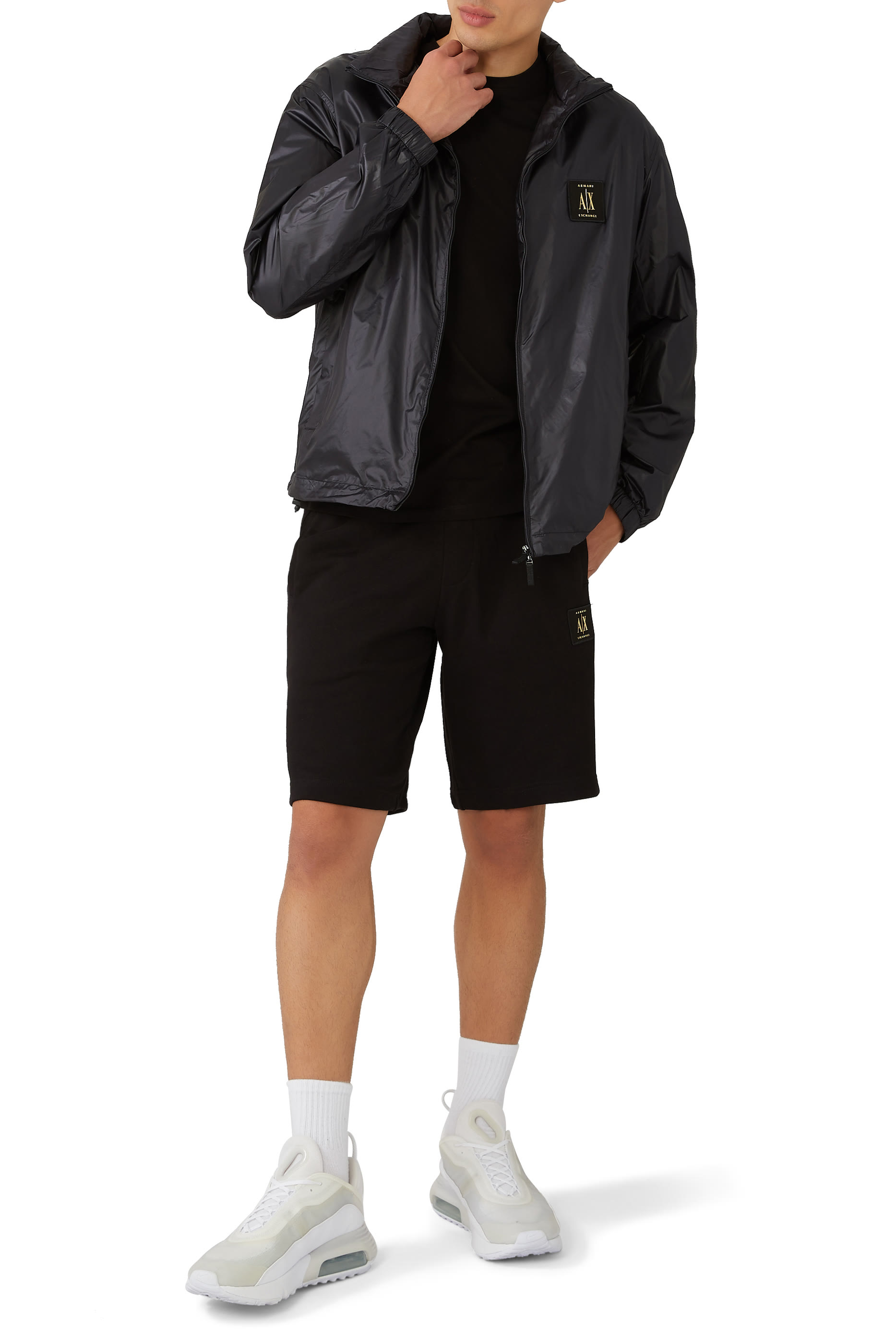 شورت برمودا ايكون برقعة شعار الماركة